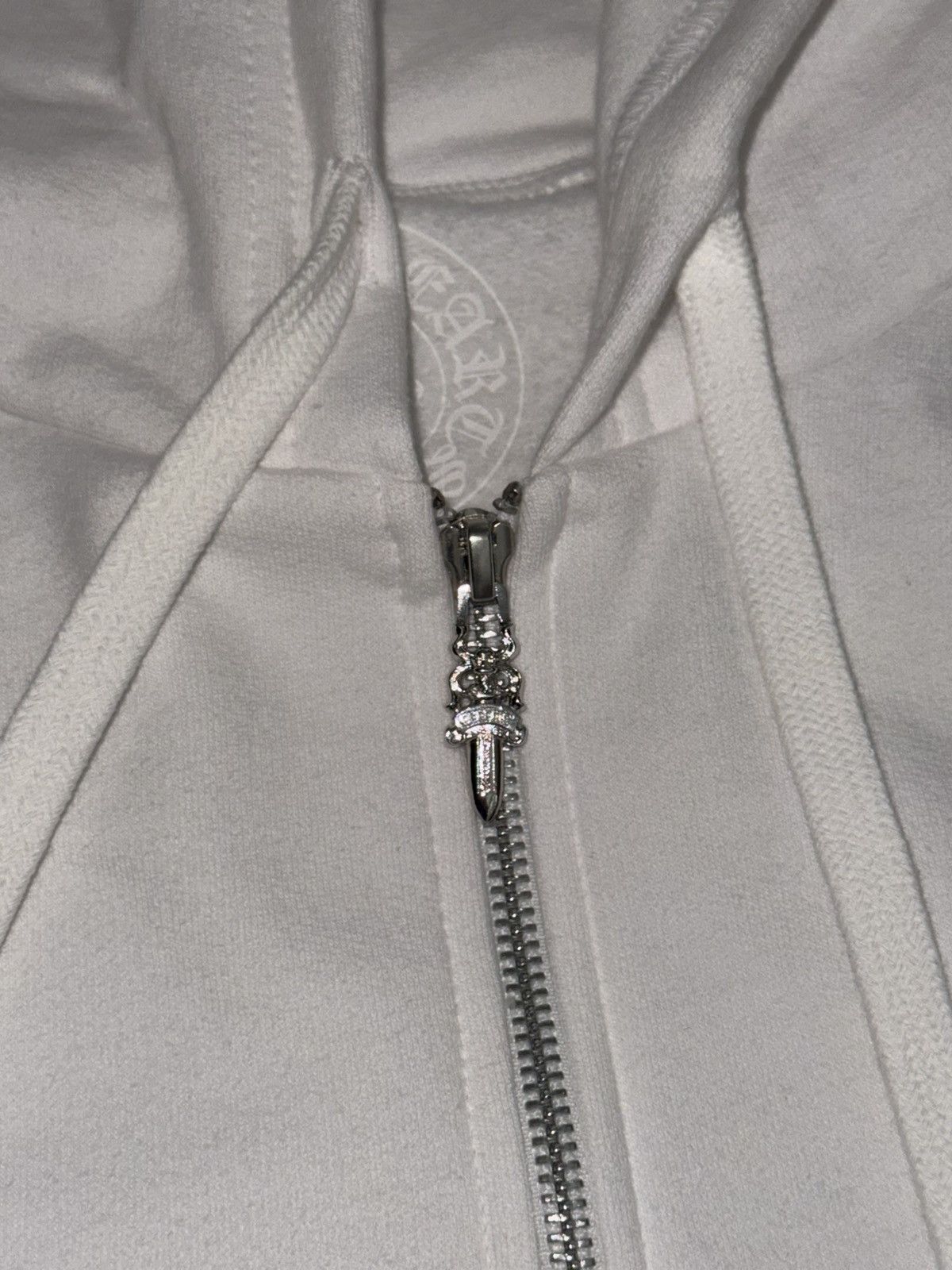 Chrome Hearts Chrome hearts logo zip up hoodie Size US XL / EU 56 / 4 - 4 Thumbnail