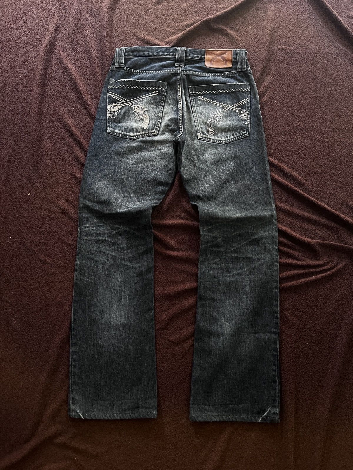 roarguns Japanese Roar Guns Flare Jeans Size US 29 - 1 Thumbnail