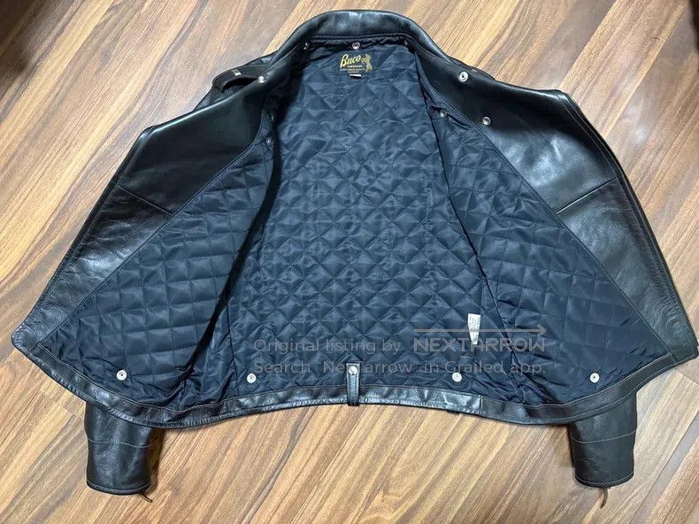 Buco Buco Classic horsehide biker jacket Size US XL / EU 56 / 4 - 5 Thumbnail