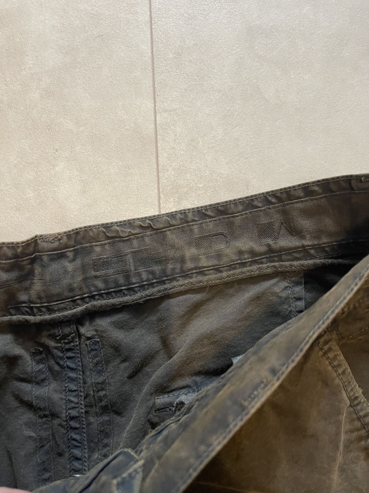 Rick Owens × Vintage Rick Owen’s Archive Pants 2000s Vintage Rare Size US 32 / EU 48 - 4 Thumbnail