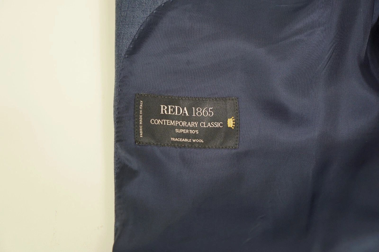 Suitsupply Men Suitsupply Blazer Napoli Blue Wool S110 Reda UK/US42 Size 42R - 5 Thumbnail