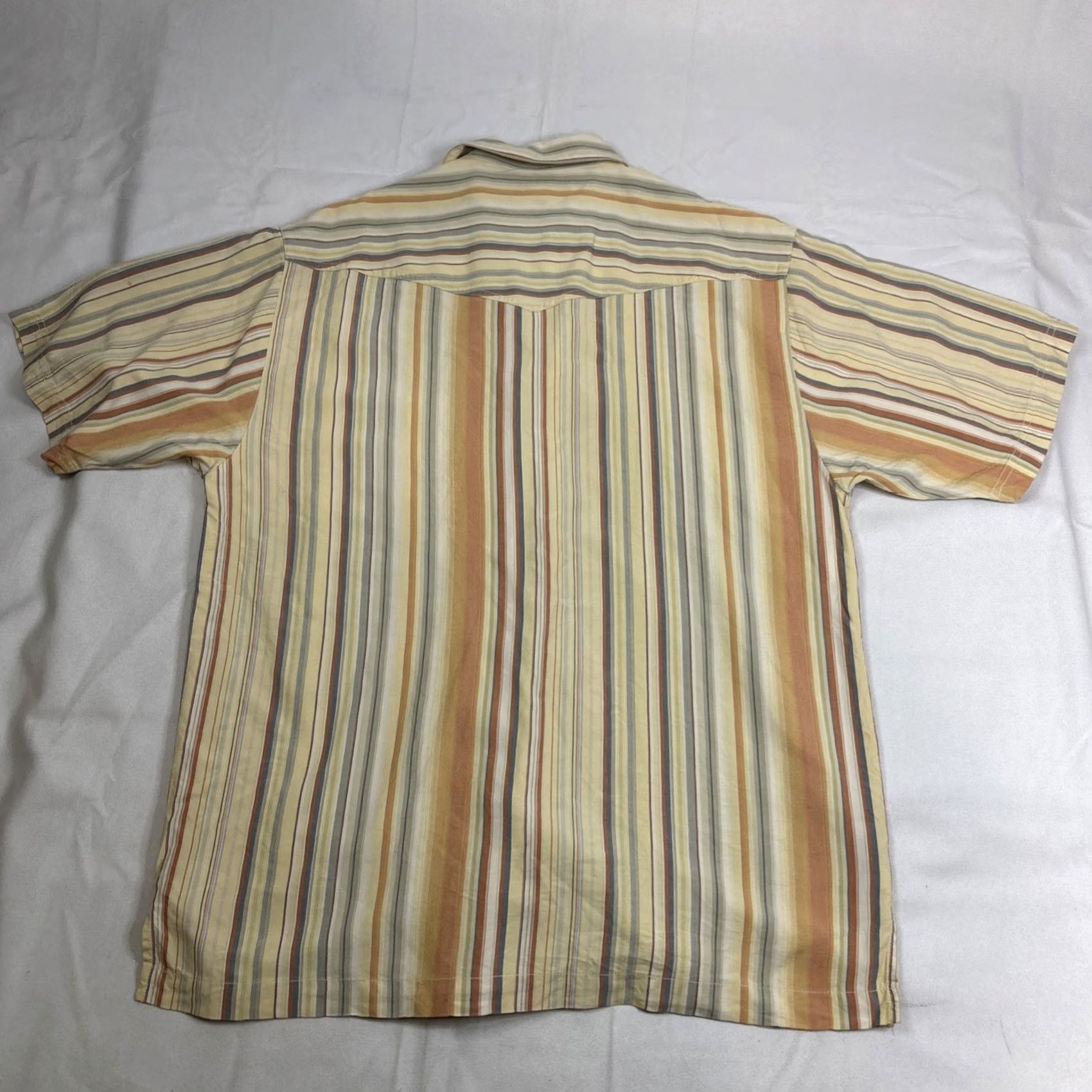 Tommy Bahama Tommy Bahama Shirt Men Striped Silk Hawaiian Short Sleeve S Multicolor Size US S / EU 44-46 / 1 - 6 Thumbnail