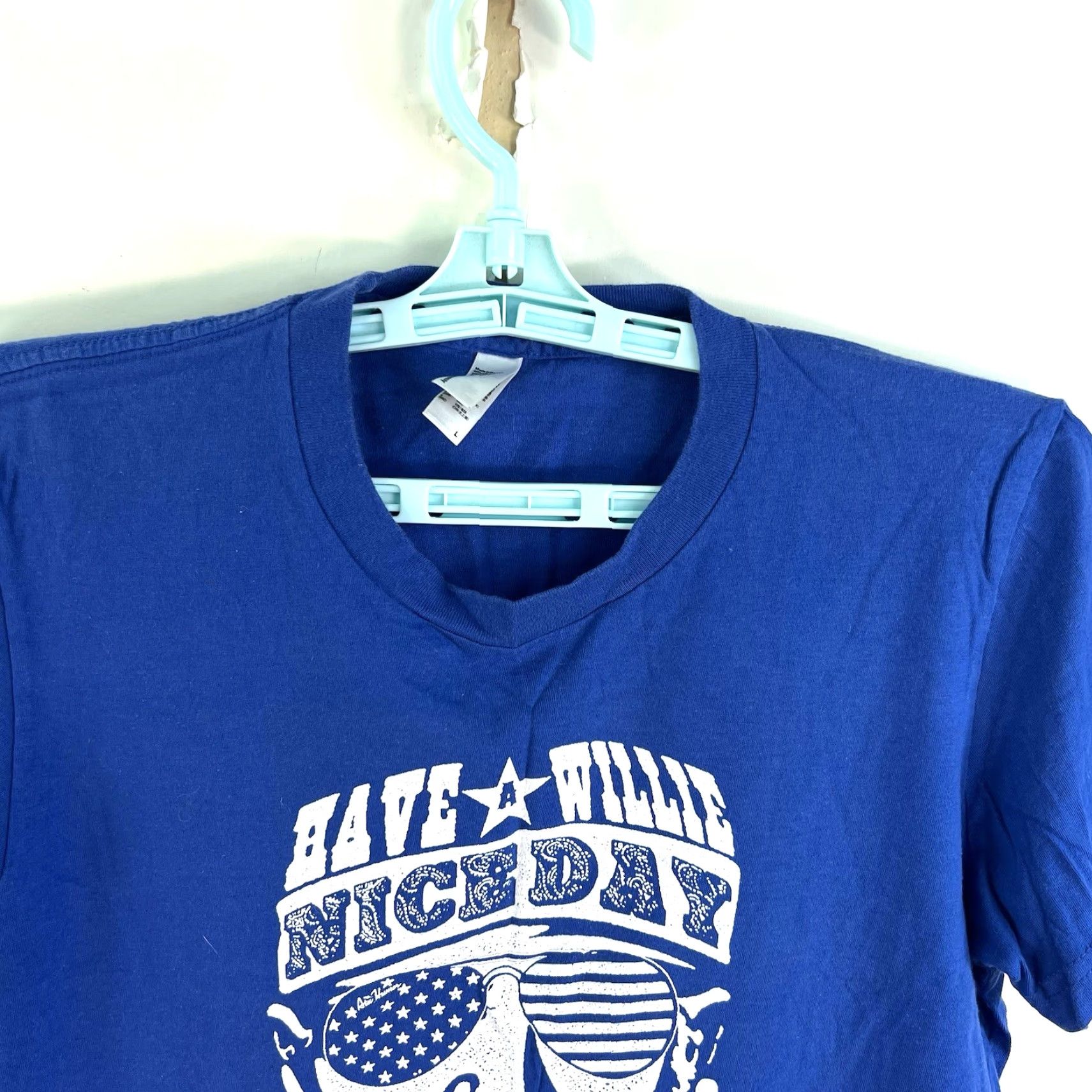 American Apparel American Apparel Graphic Cropped T-Shirt Womens Size L Blue Astro Boy Beach Music Retro Size L / US 10 / IT 46 - 3 Thumbnail