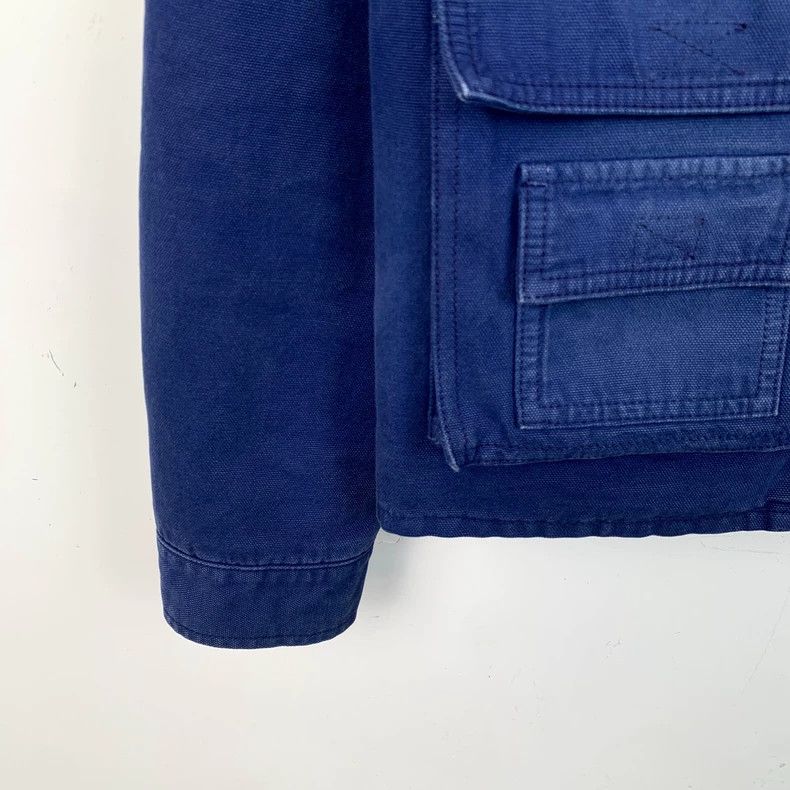 Gucci Gucci Dark blue inner old flower multi-pocket cotton lapel Size US M / EU 48-50 / 2 - 4 Thumbnail