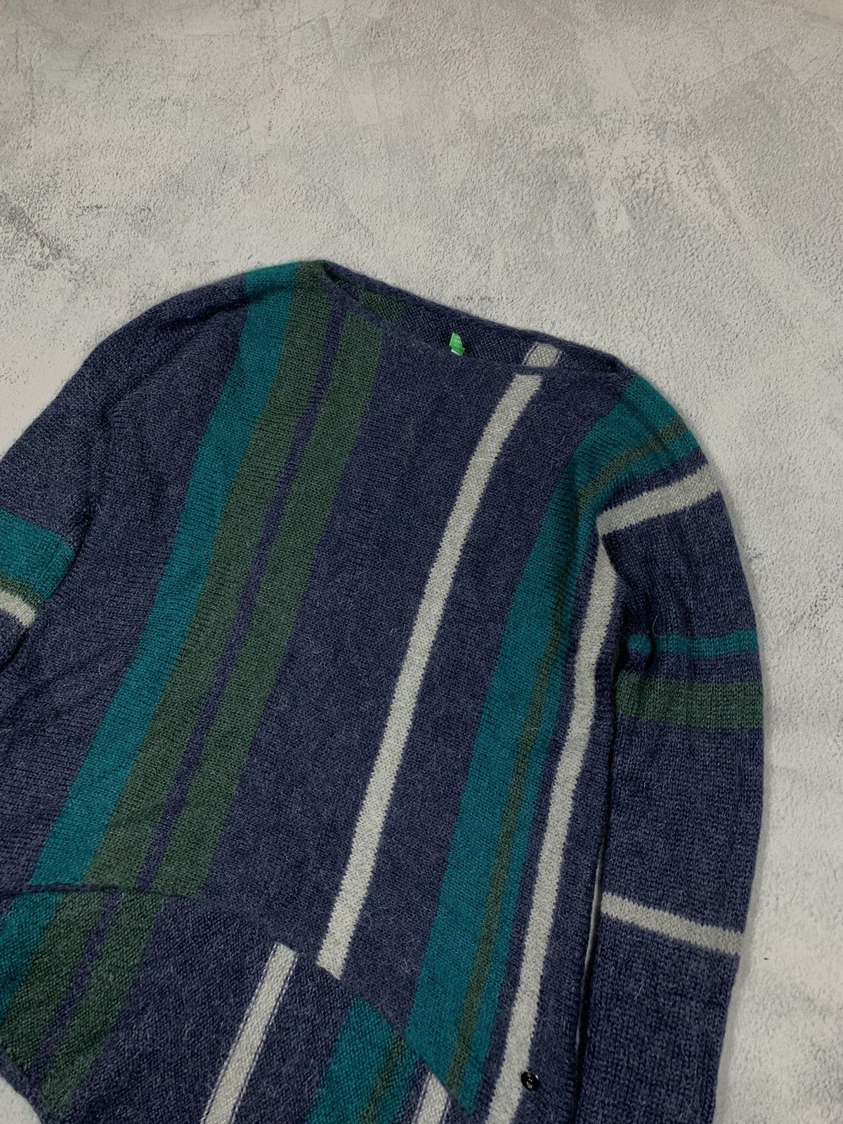 Vintage Vintage 90s Coloured knit sweater streetwear size M Size M / US 6-8 / IT 42-44 - 2 Thumbnail