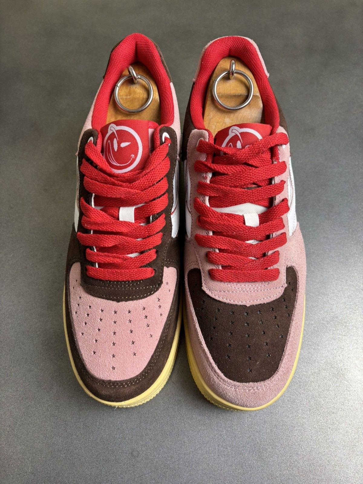 Avirex × Pelle Pelle × Vintage Soulja Boy YUMS Banana Split AF1 Sneakers Dropout Rap Shoes Size US 7.5 / IT 37.5 - 6 Thumbnail