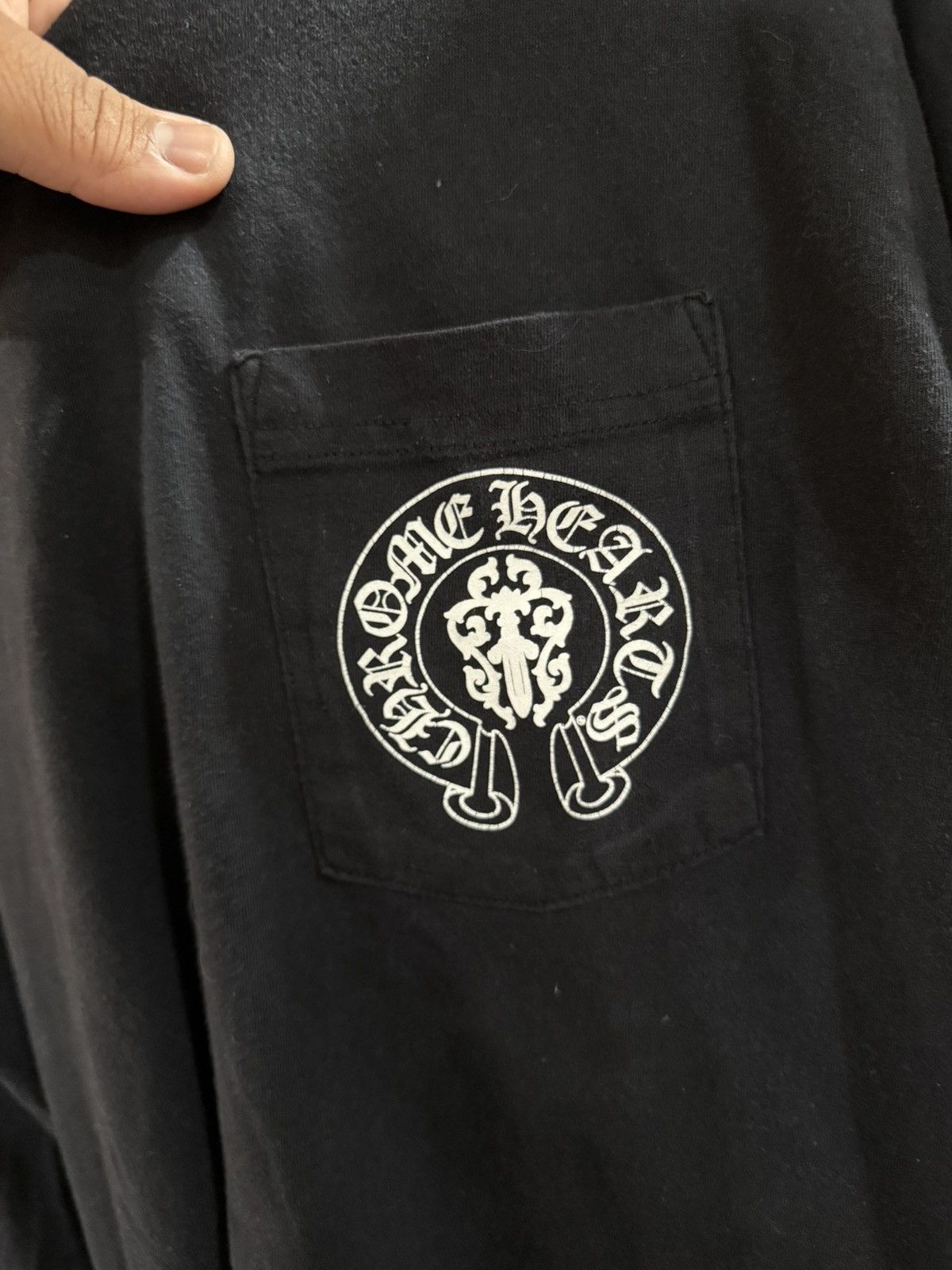 Chrome Hearts Chrome Heart Dagger USA Long Sleeve Size Medium Size US M / EU 48-50 / 2 - 7 Thumbnail