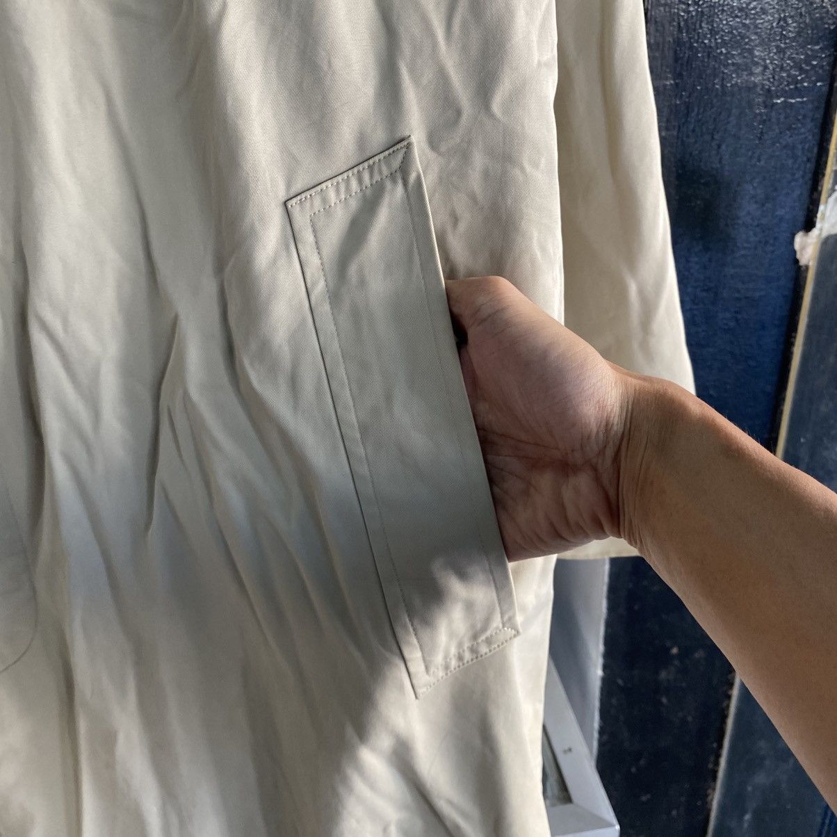 Burberry Vintage Burberrys Single Breasted Trench Coat Beige chekered Size US L / EU 52-54 / 3 - 8 Thumbnail