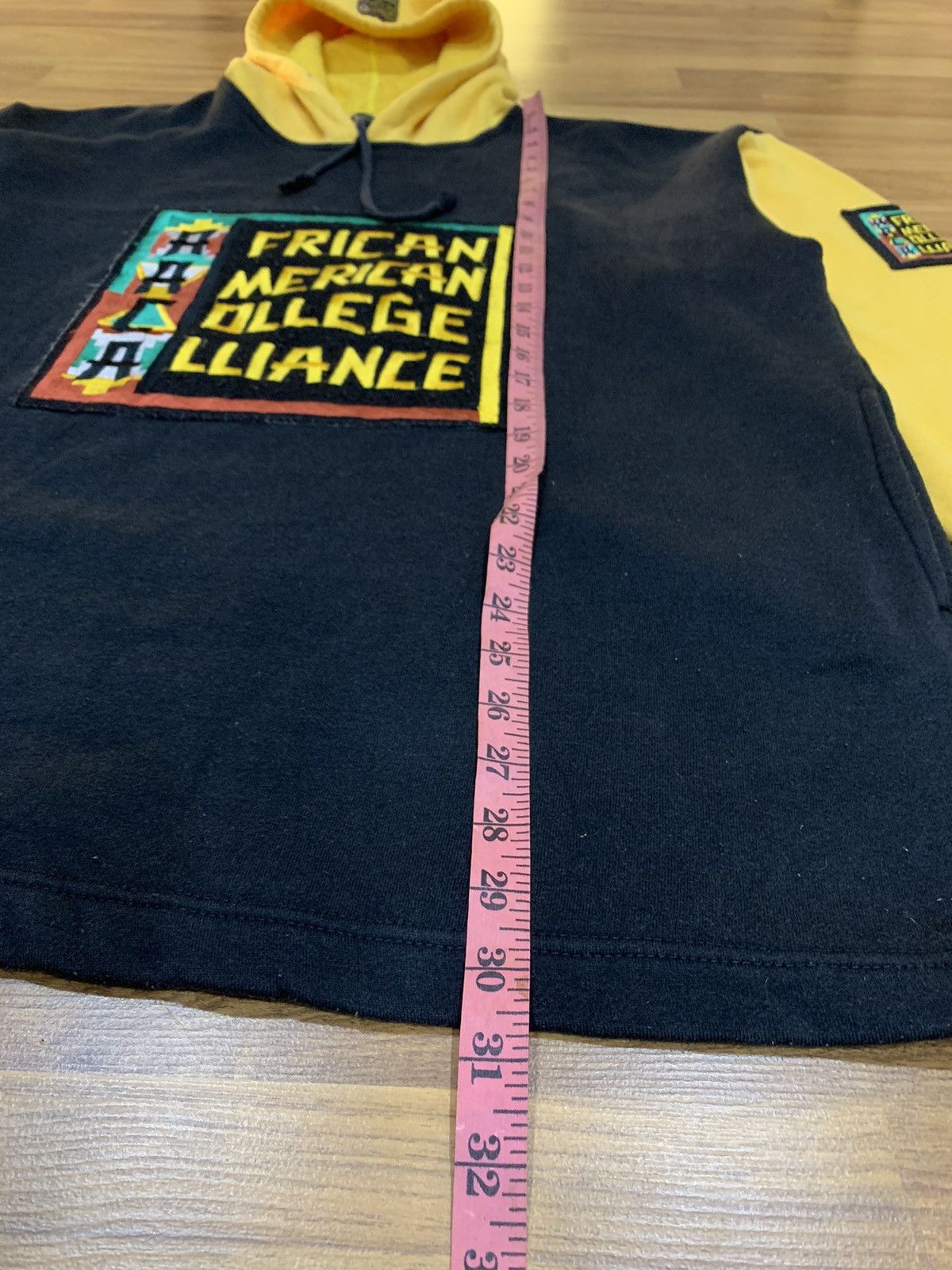 Band Tees 1990s AFRICAN AMERICAN COLLEGE ALLIANCE AACA HOODIE Size US XL / EU 56 / 4 - 3 Thumbnail