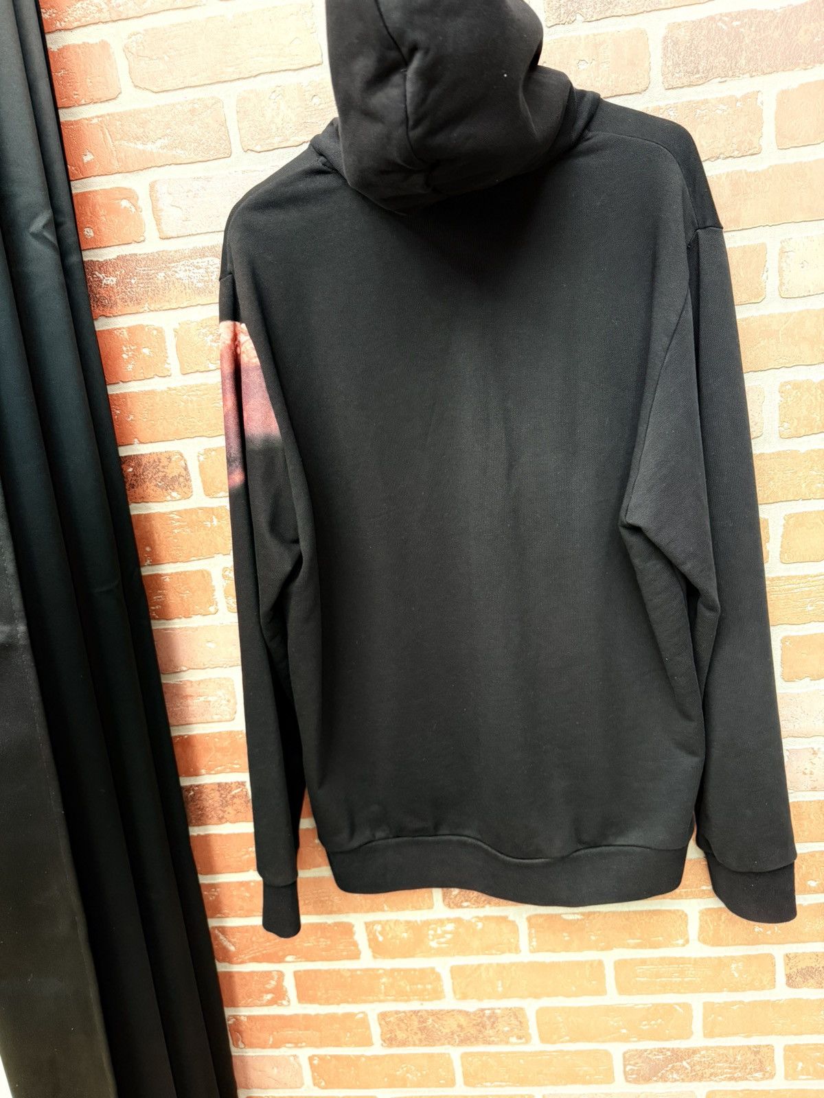 Balmain Balmain statue graphic-print cotton hoodie Black Size Large Size US L / EU 52-54 / 3 - 8 Thumbnail
