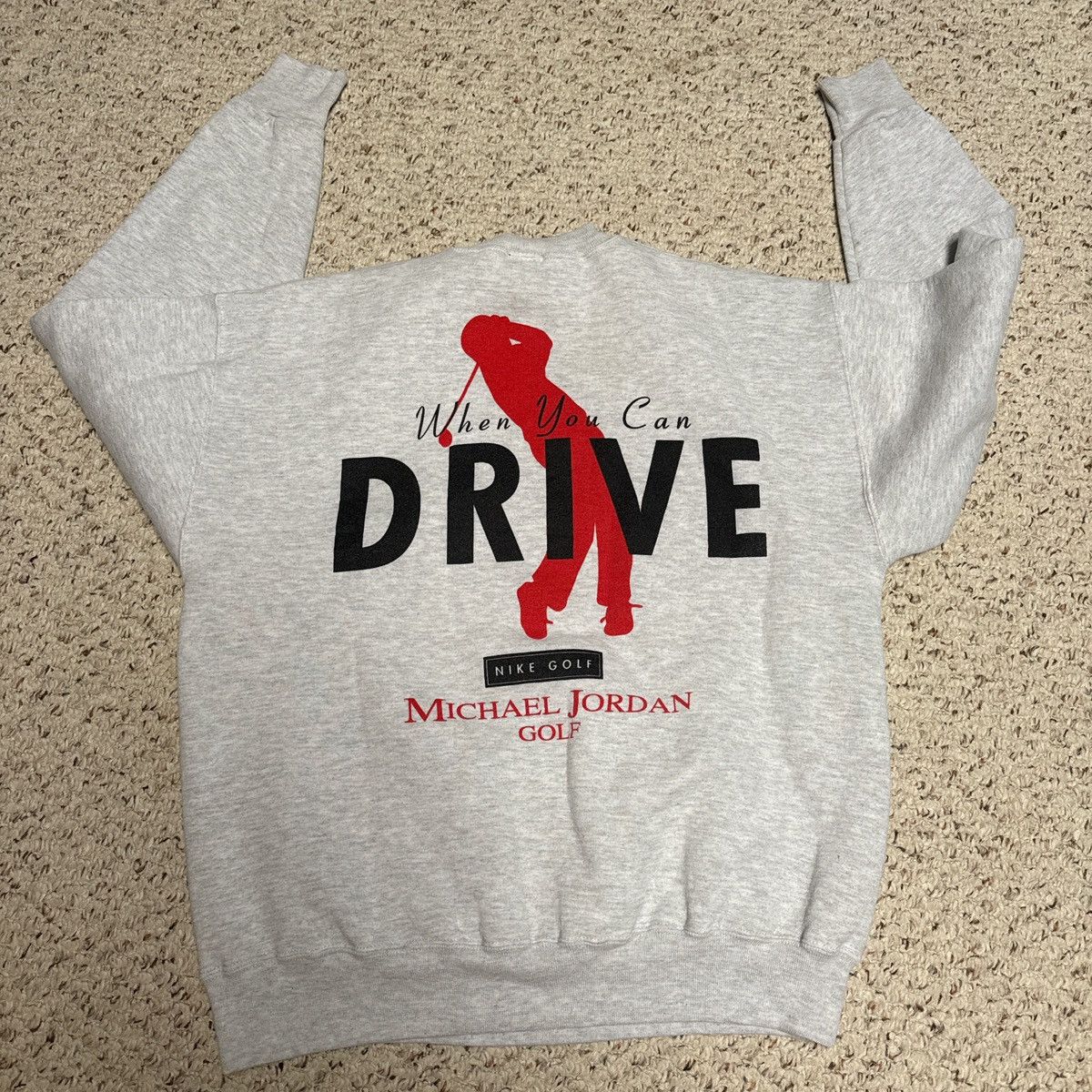 Nike Vintage Nike Golf x Jordan Crewneck Size US L / EU 52-54 / 3 - 2 Thumbnail