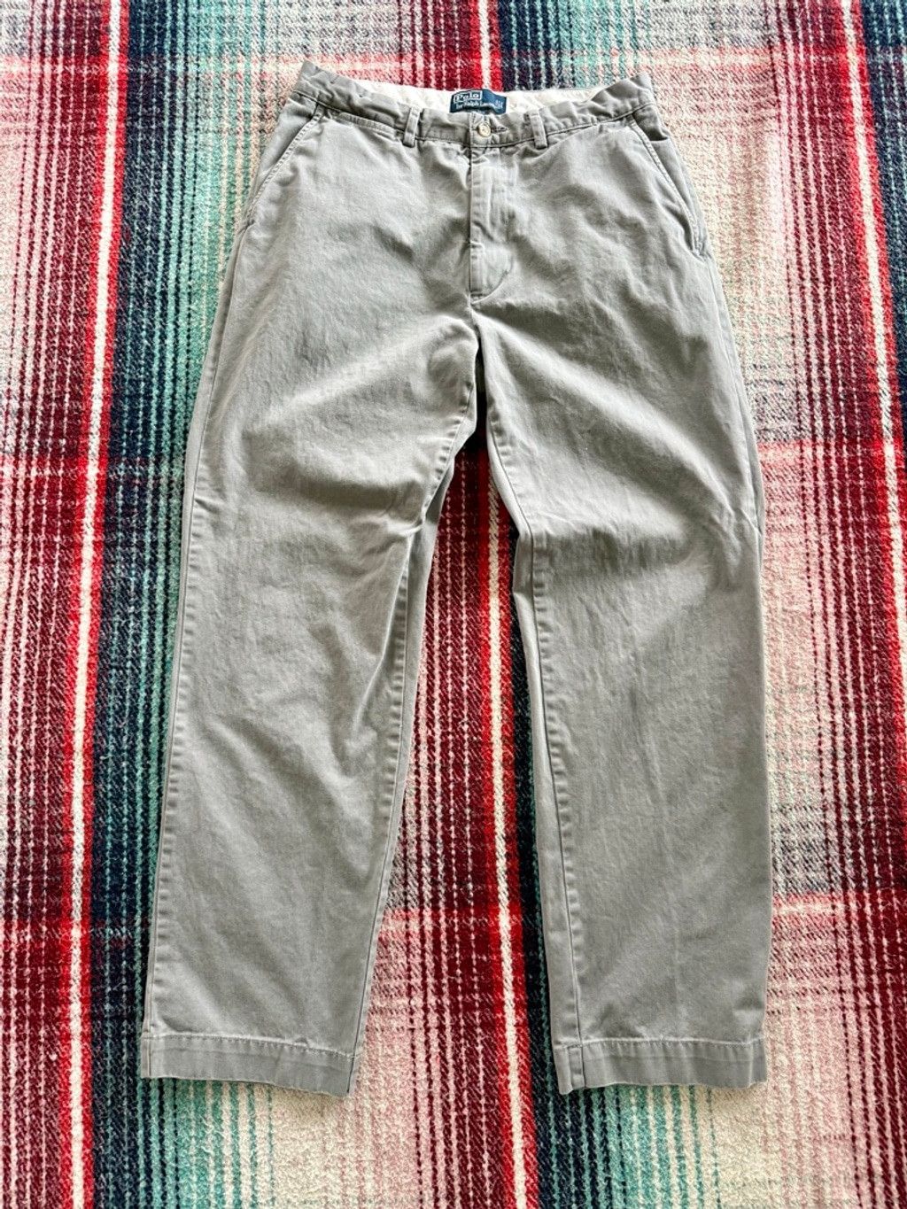 00s Polo Ralph Lauren Grey Chinos 32x31