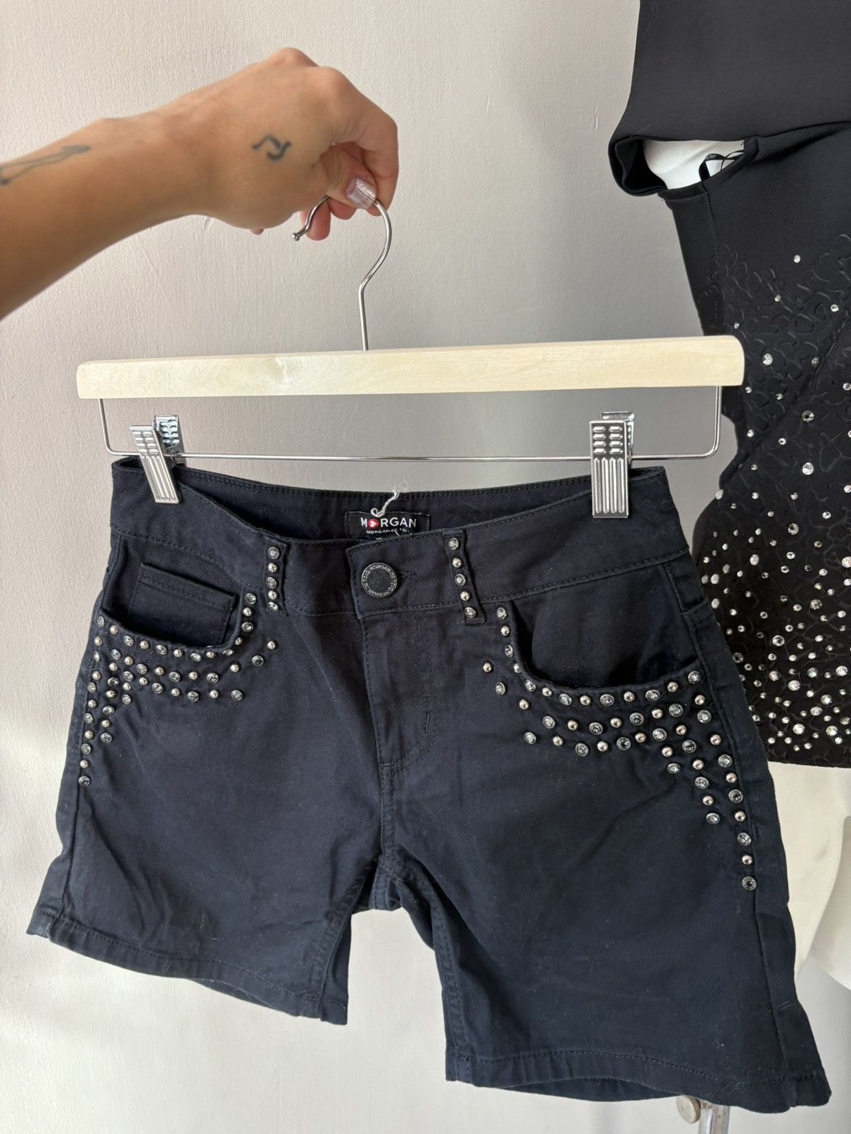 Vintage Morgan x Swarovski ✨ Size 25" / US 0 / IT 36 - 10 Thumbnail