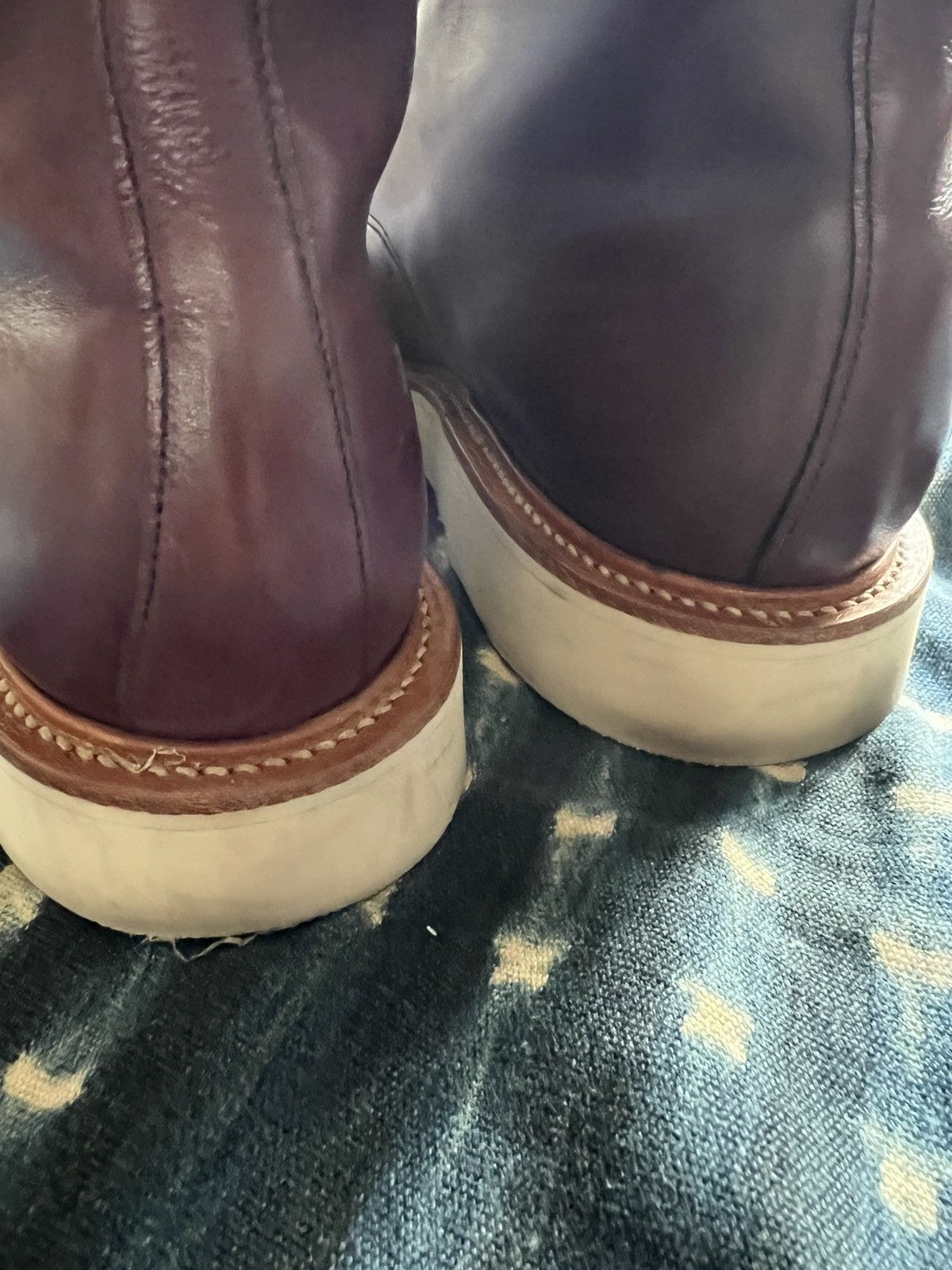 Mark McNairy Tres Bien X Mark Mcnairy Derby Boots Wax leathers Size US 10 / EU 43 - 9 Thumbnail