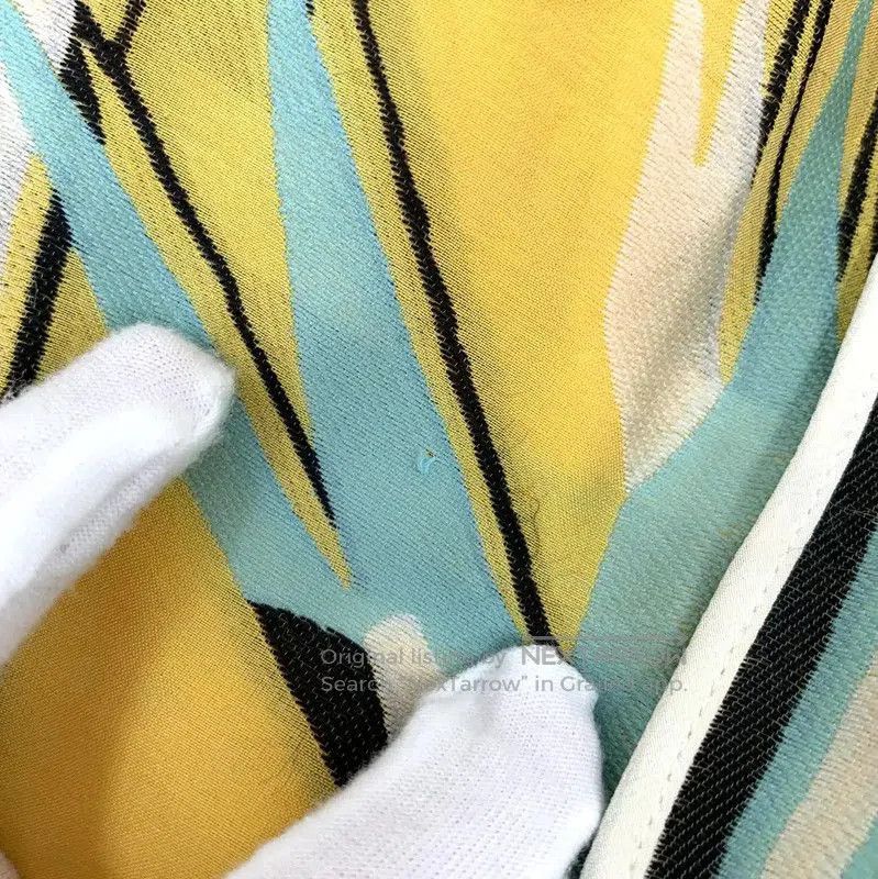 Fendi Fendi Yellow Floral Cotton Dress for Women . Size S / US 4 / IT 40 - 5 Thumbnail