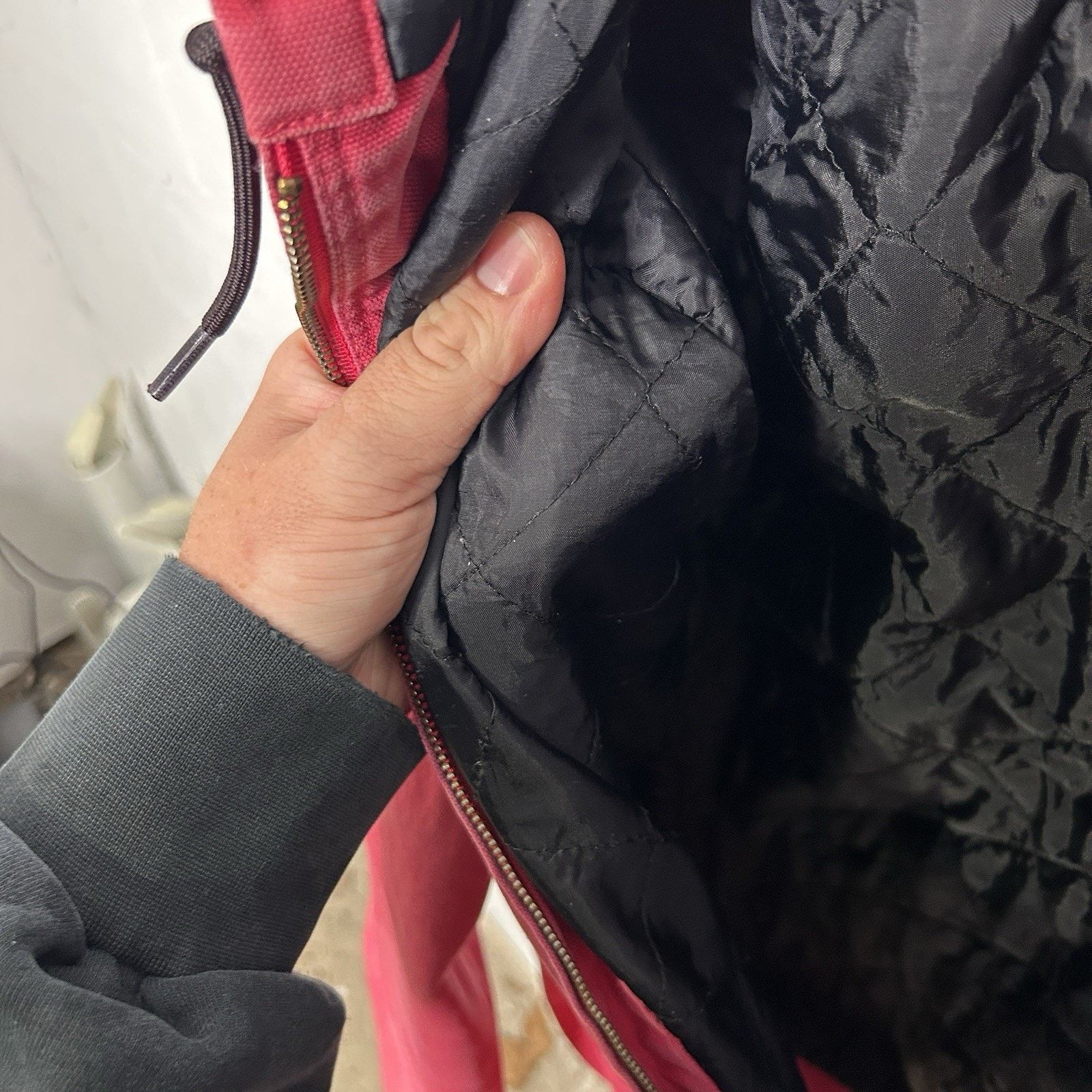 Carhartt Carhartt Quilt-Lined Active Jacket “Crabapple” 100461-658 Size L / US 10 / IT 46 - 10 Thumbnail