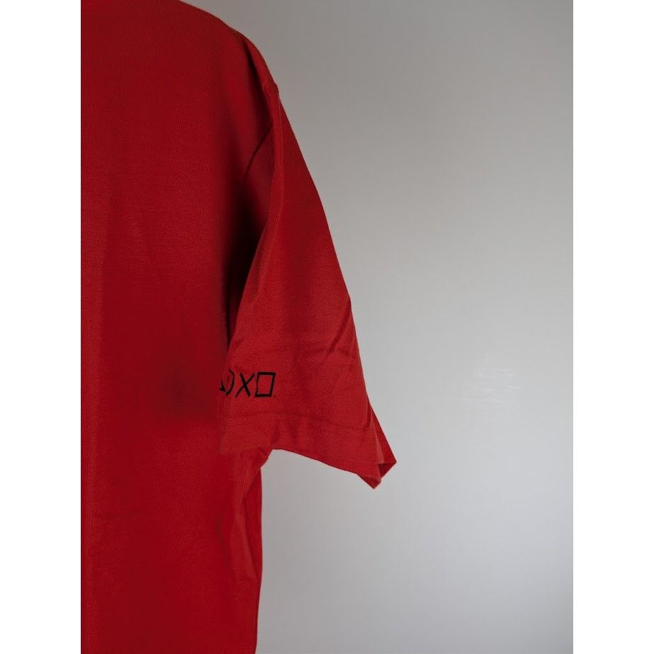 Balenciaga o1rshd1 Playstation Vintage Jersey T-Shirt in Red Size US XS / EU 42 / 0 - 6 Thumbnail