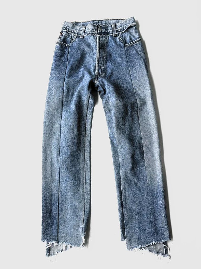 Vetements Vetements SizeXS Patchwork Denim Levi's Trousers Size US 30 / EU 46 - 2 Thumbnail
