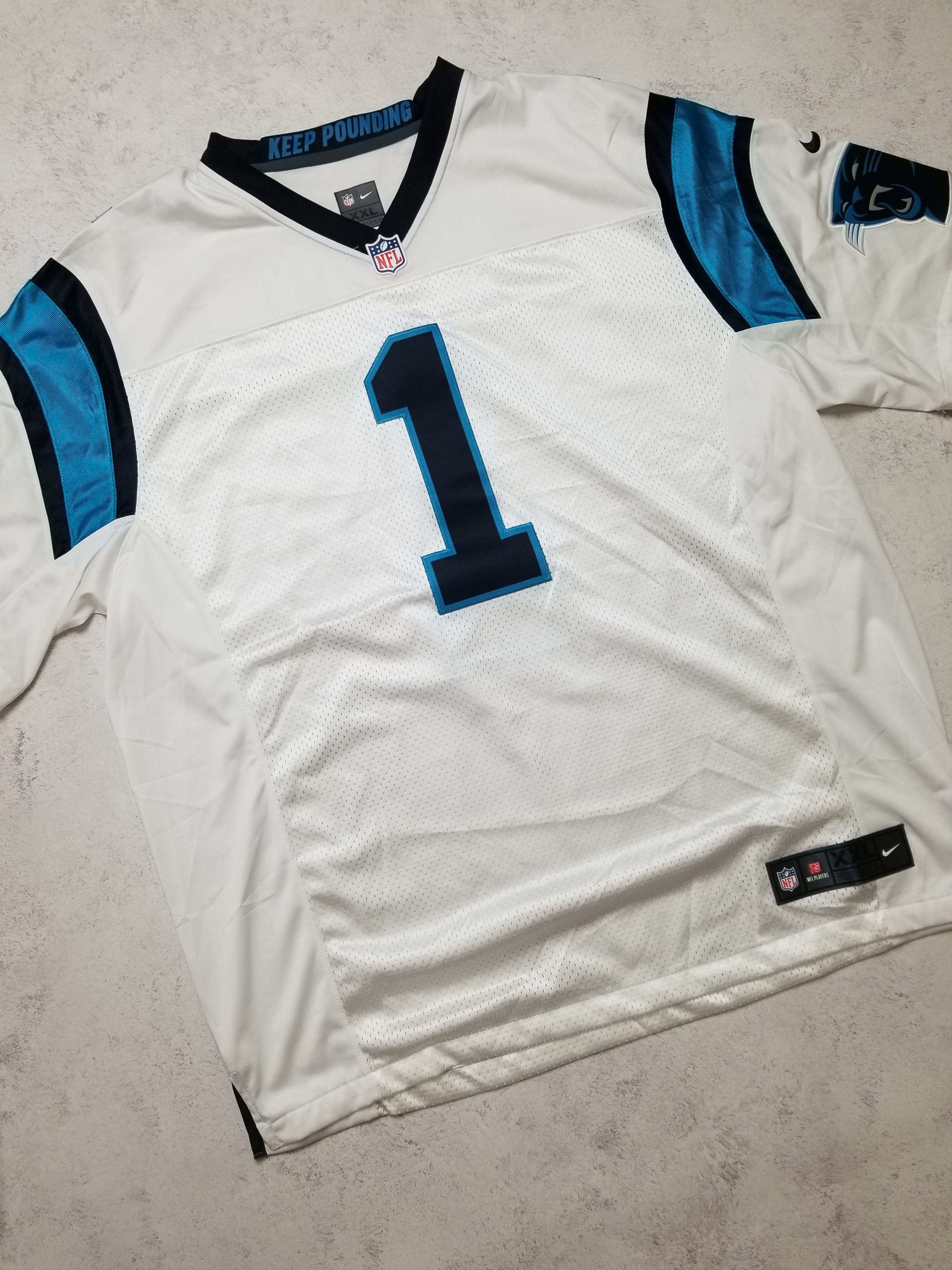 Nike Cam Newton Carolina Panthers Limited Stitched Size US XXL / EU 58 / 5 - 17 Thumbnail