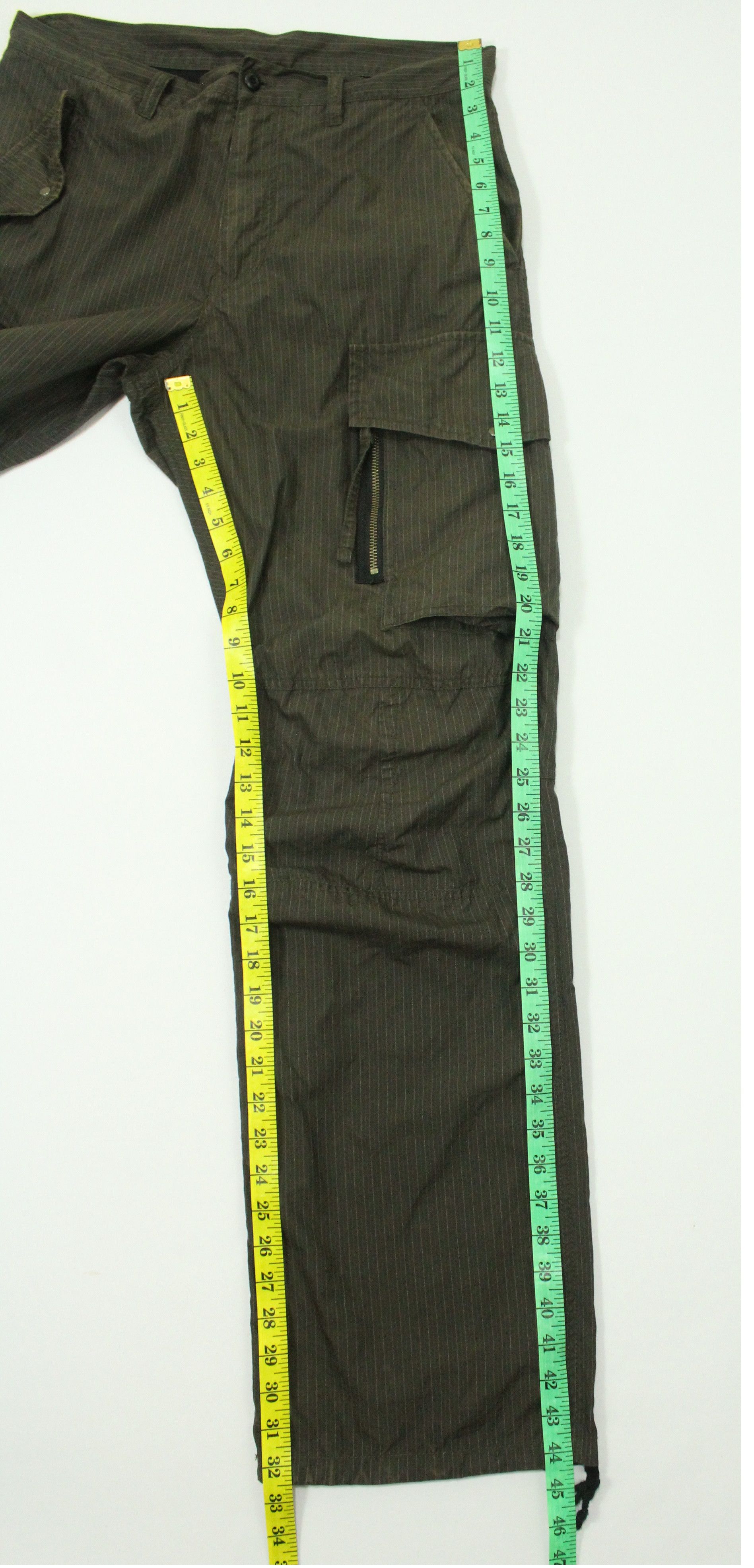 Hysteric Glamour PPFM Pants Stripe Utility Cargos Multipockets Parachute Size US 32 / EU 48 - 20 Thumbnail
