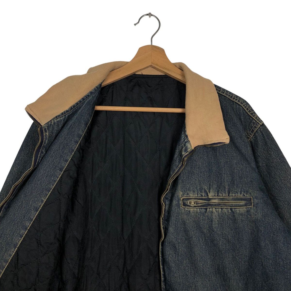 Hysteric Glamour 🔥Denim Jacket Tracktop Hysteric Glamour Japan Size US M / EU 48-50 / 2 - 10 Thumbnail