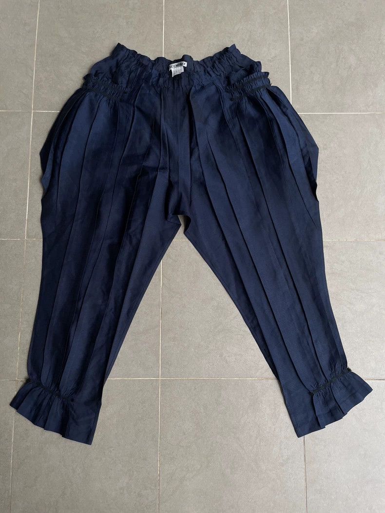 Issey Miyake Issey Miyake size:2 Blue mainline irregular-shaped pleated Size 23" - 2 Thumbnail