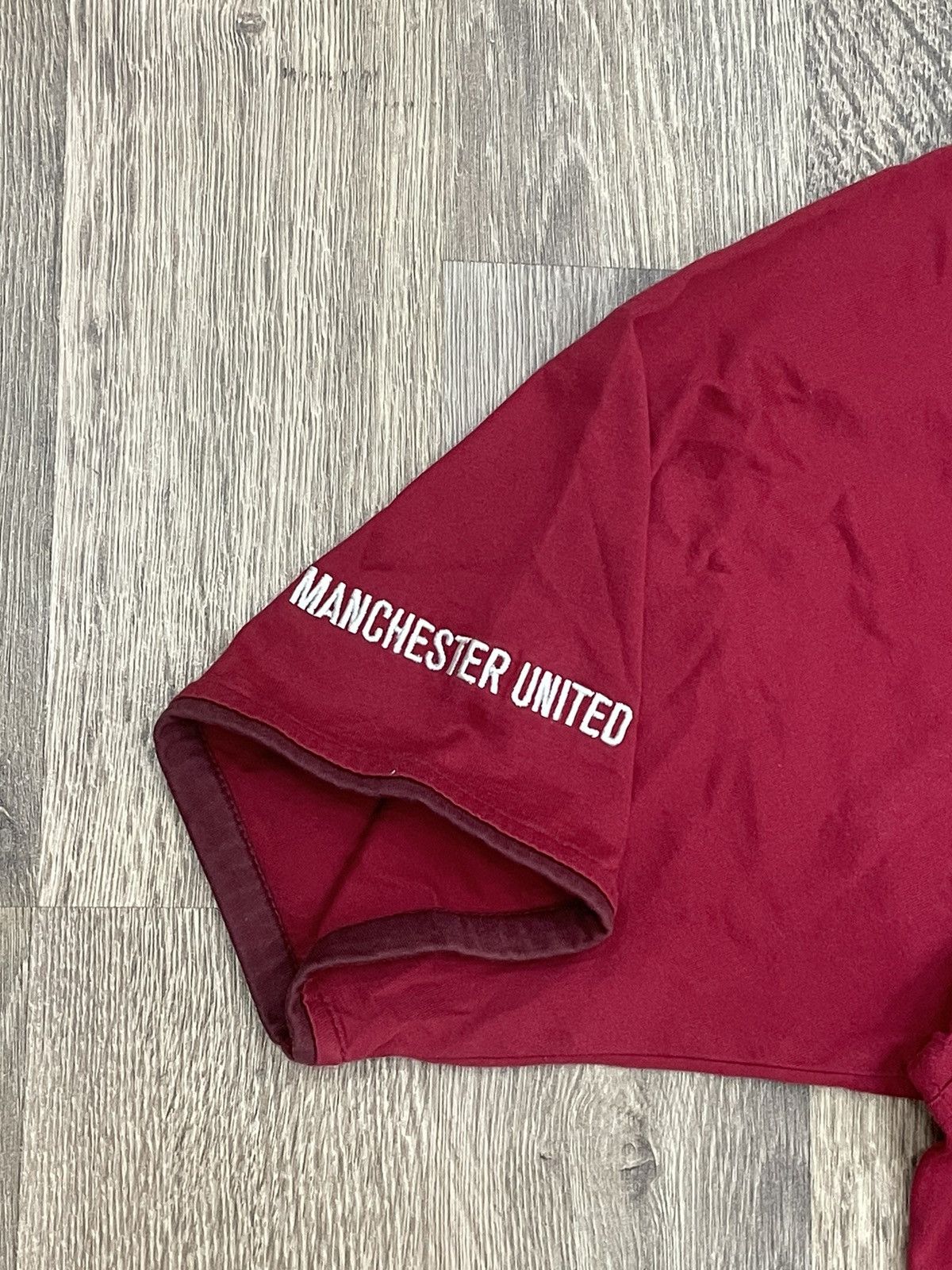 Nike × Vintage Vintage Nike Total 90 FC Manchester United Polos Tee Shirt Size US L / EU 52-54 / 3 - 7 Thumbnail