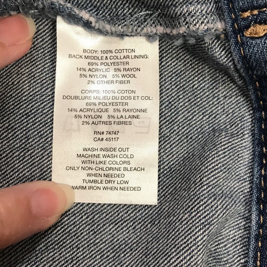 Other Natural Reflections Denim Long Sleeve Jean Jacket XXL Size XXL / US 16-18 / IT 52-54 - 4 Thumbnail