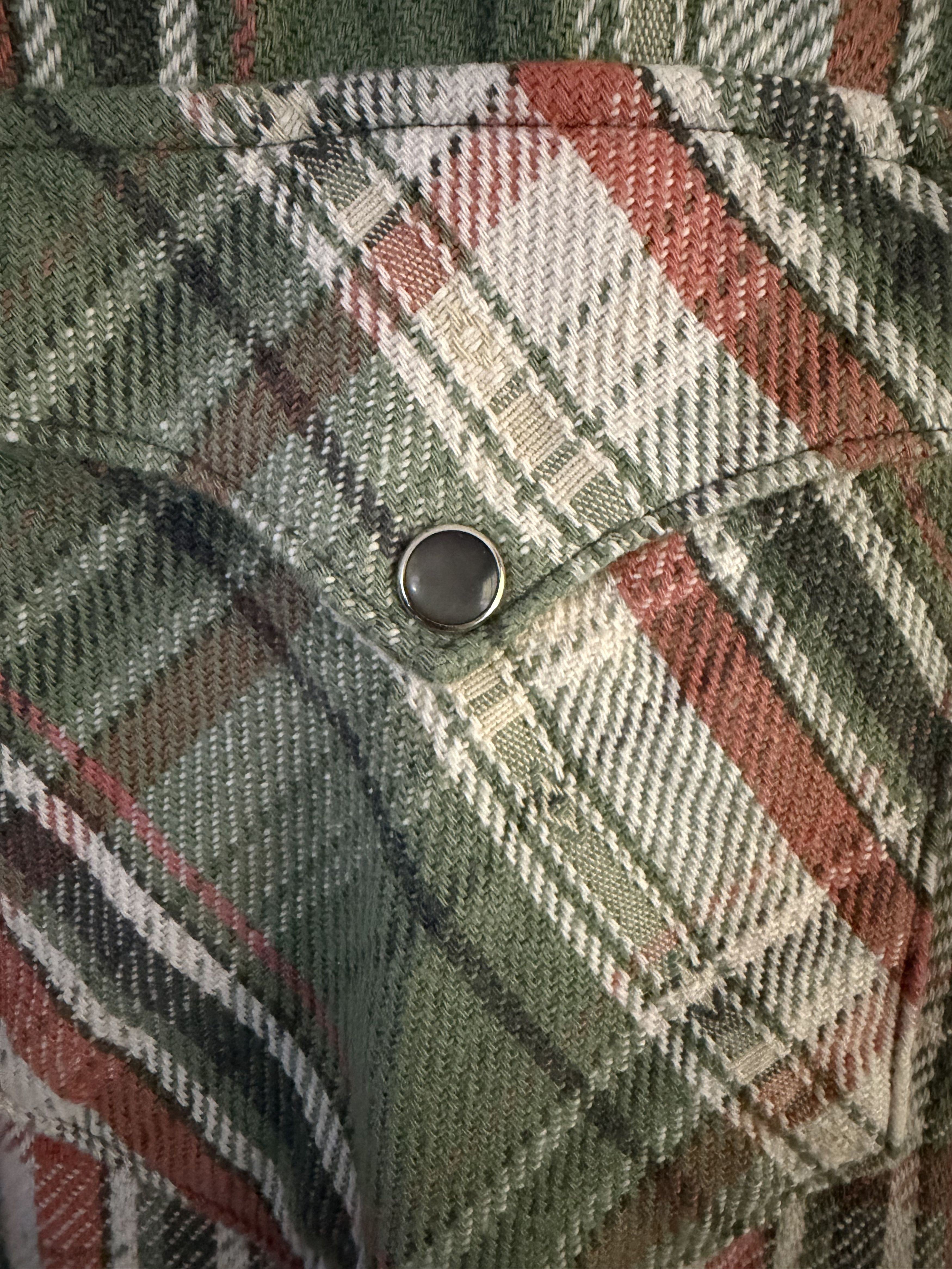 Greg Lauren Plaid Western Studio Overshirt Size US XL / EU 56 / 4 - 4 Thumbnail