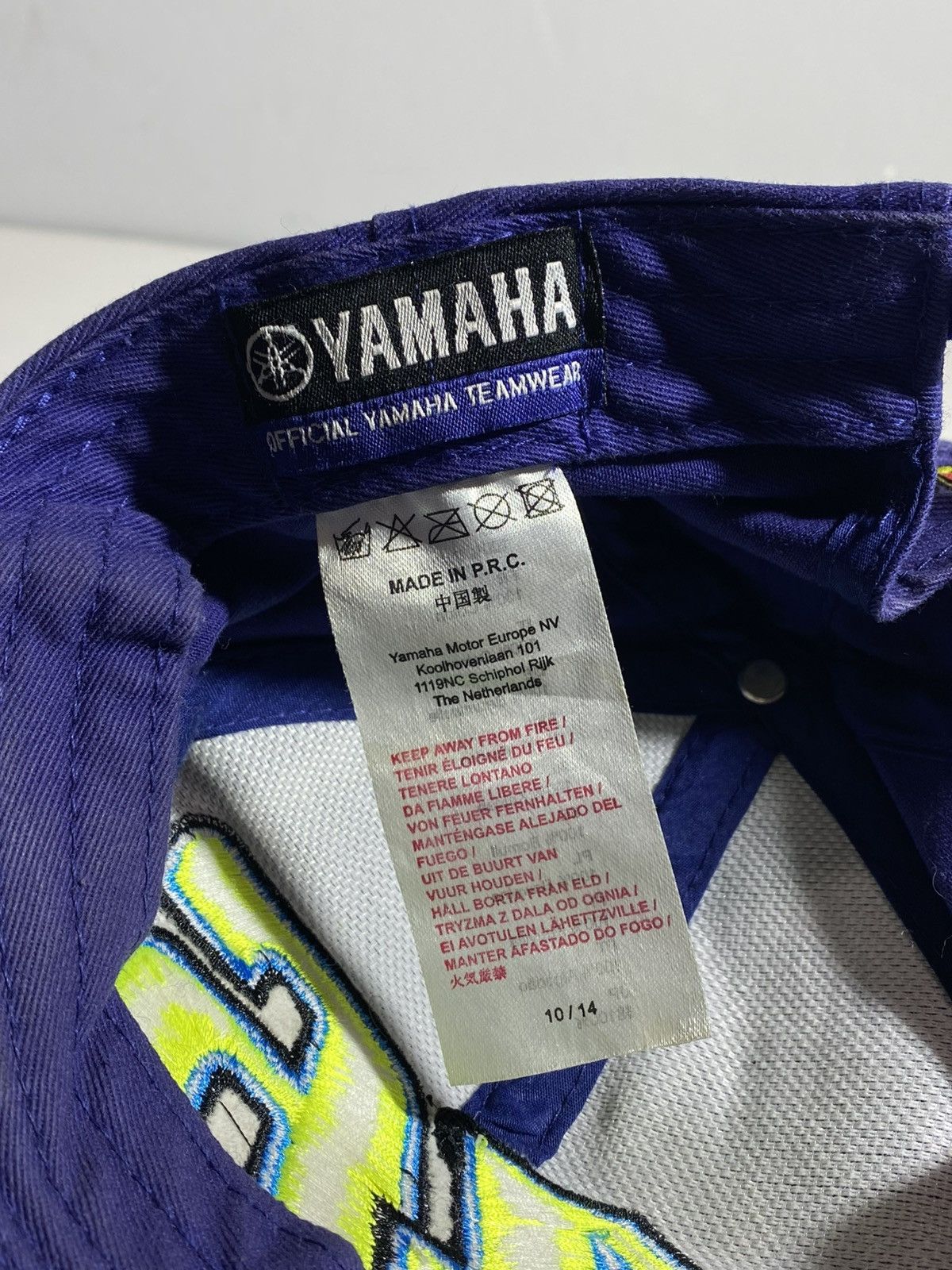 Yamaha Yamaha Valentino Rossi The Doctor 46 ASAP Rocky Y2K Cap Hat Size ONE SIZE - 14 Thumbnail