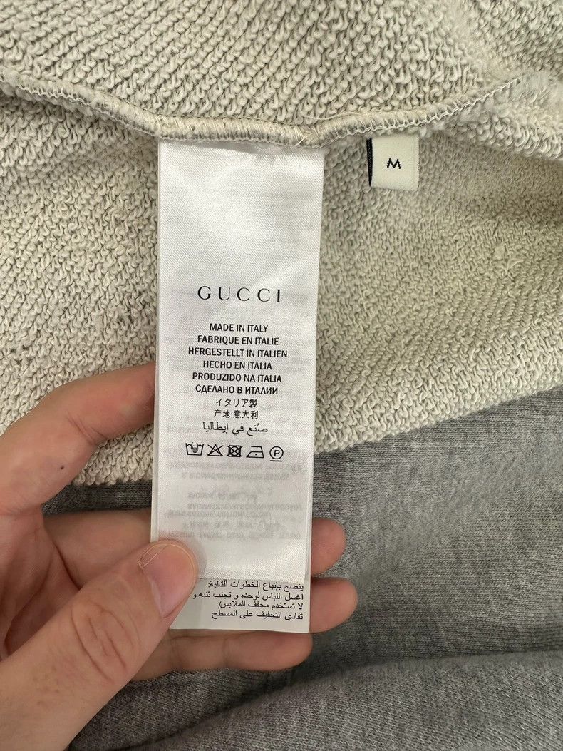 Gucci Gucci Bow Letter Logo Gray Zipper Jacket 2501-Nextarrow Size US M / EU 48-50 / 2 - 7 Thumbnail