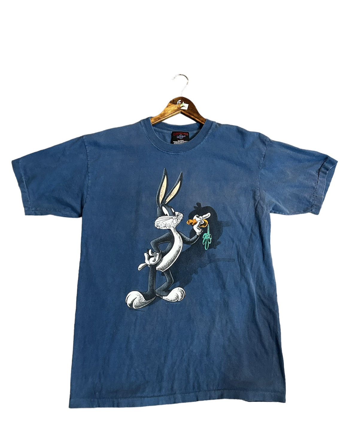 Vintage × Warner Bros Vintage 1993 bugs bunny shirt Size US XL / EU 56 / 4 - 1 Thumbnail