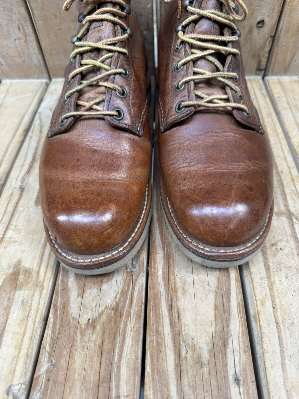 Red Wing Red Wing 2950 Rover Brown Rough and Tough leather boots US 8 Size US 8 / EU 41 - 4 Thumbnail