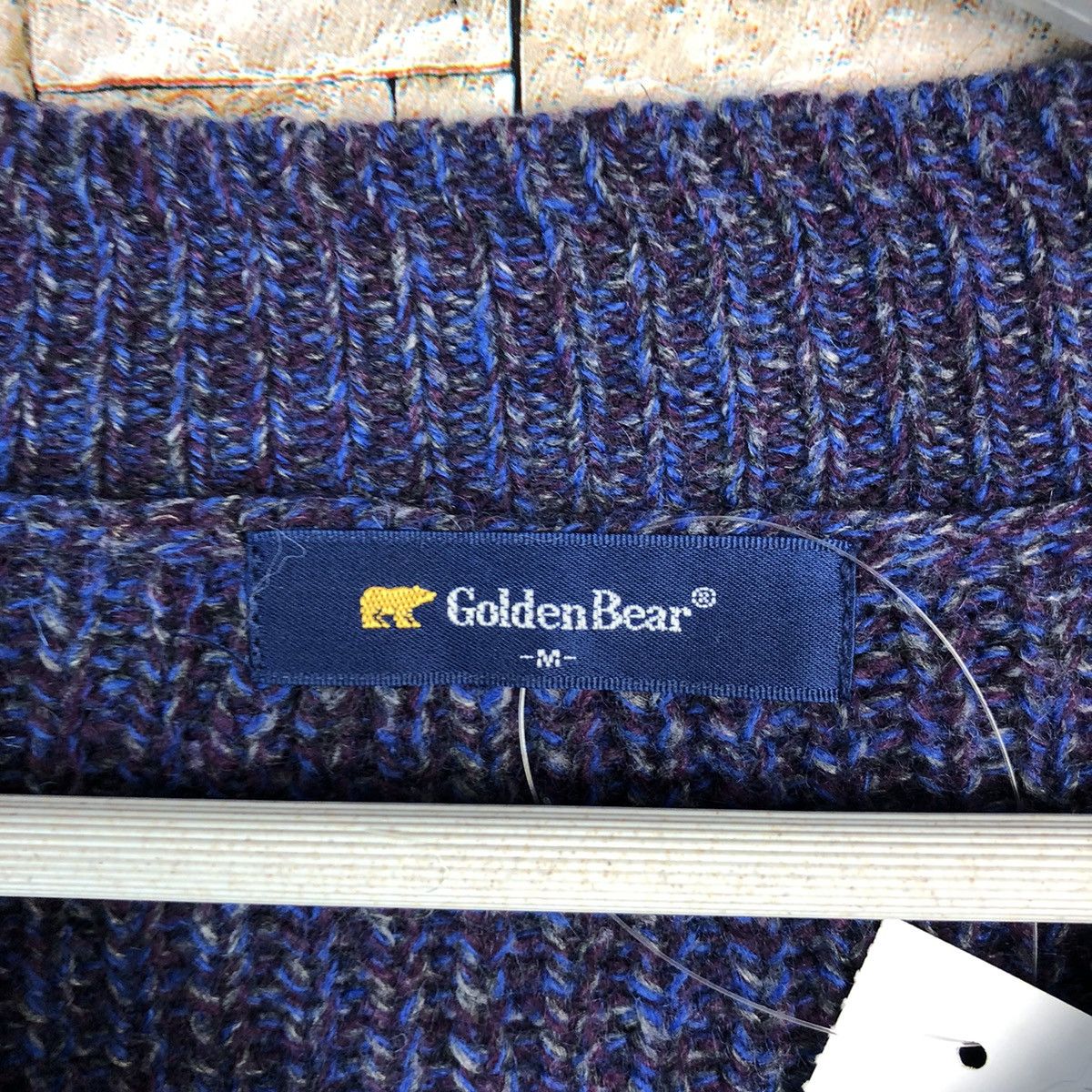 Golden Bear Golden Bear vintage Blue Knitwear sweatshirt #A1216 Size US M / EU 48-50 / 2 - 9 Thumbnail