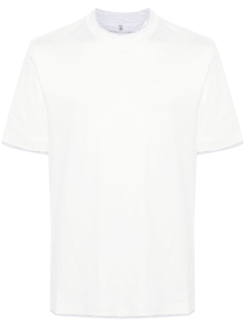Brunello Cucinelli T-Shirt With Faux-Layering Size US XXL / EU 58 / 5 - 1 Thumbnail