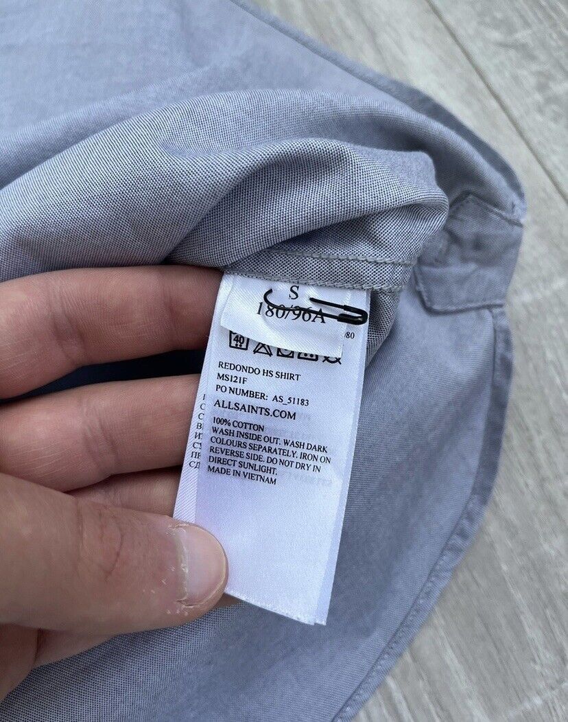Allsaints AllSaints Short Sleeve Shirt Streetwear Size M Size US M / EU 48-50 / 2 - 9 Thumbnail