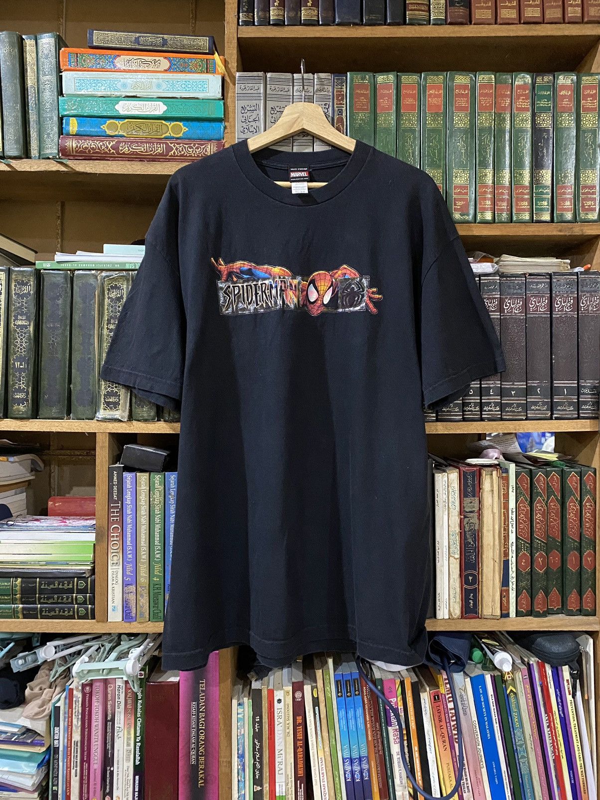Mad Engine Vintage Spiderman Boxlogo Mad Engine Shirt Size US XL / EU 56 / 4 - 3 Thumbnail