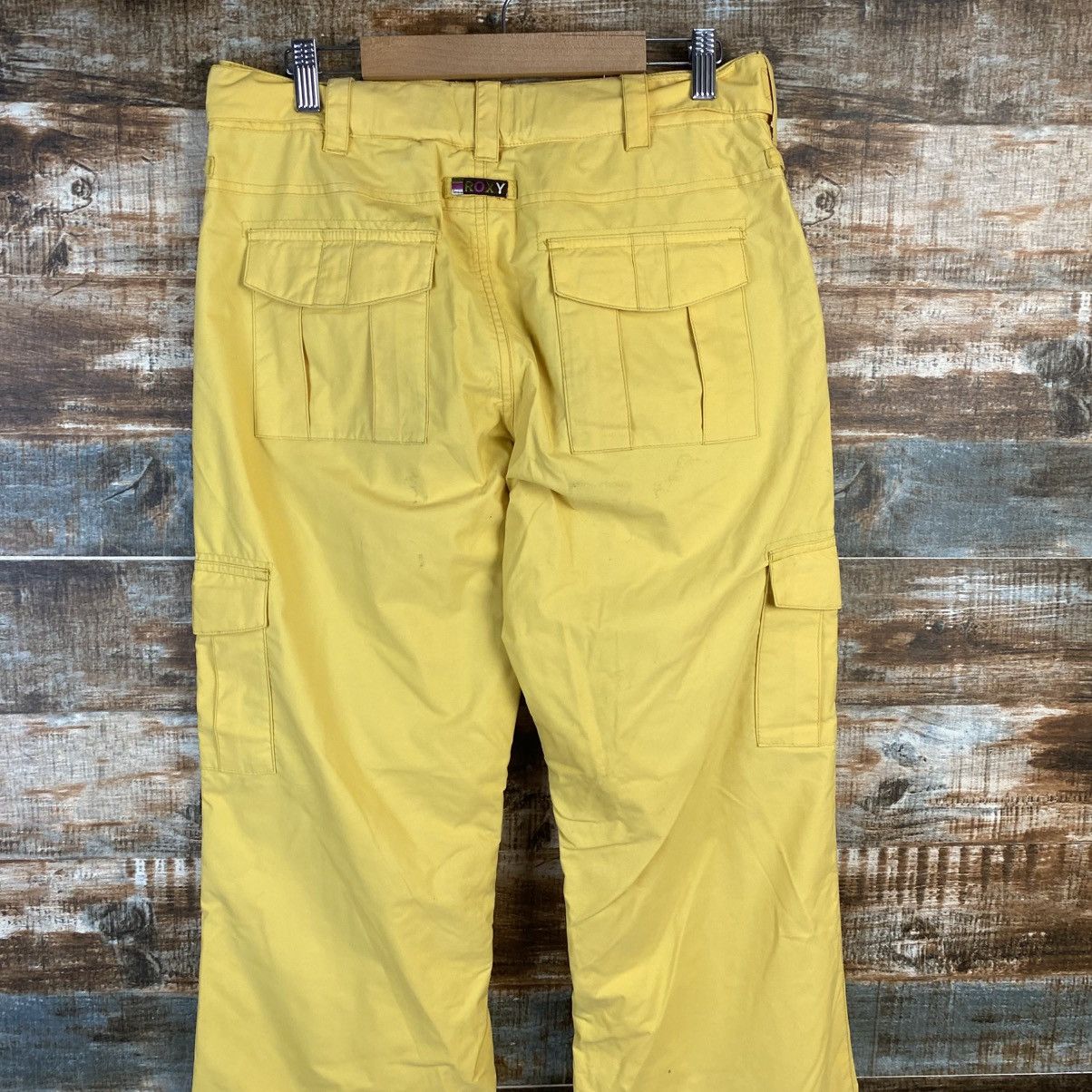 Japanese Brand DL Roxy Winter Sport Yellow Pants #C1123 Size 26" / US 2 / IT 38 - 18 Thumbnail