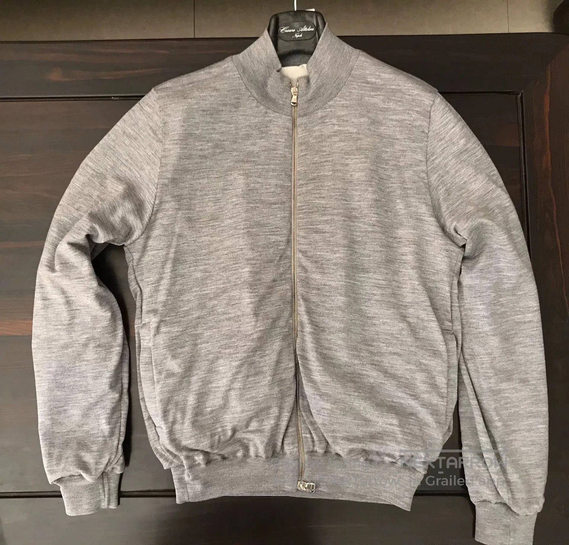 Cesare Attolini cesare attolini gray wool bomber jacket. Size US L / EU 52-54 / 3 - 1 Thumbnail