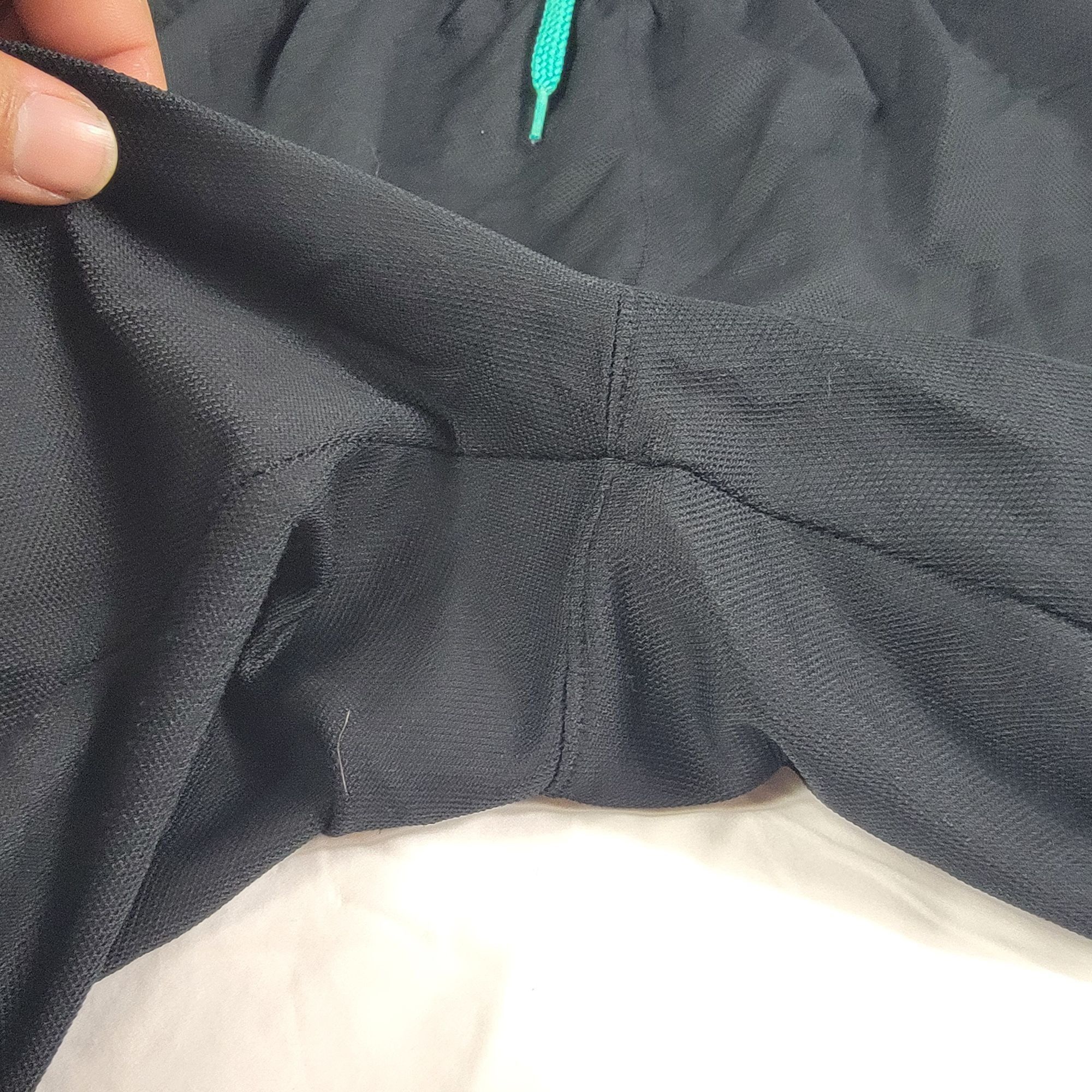 Nike Nike Dri Fit Mens Large Black Green Athletic Shorts Casual R Size US 44 / EU 60 - 5 Thumbnail