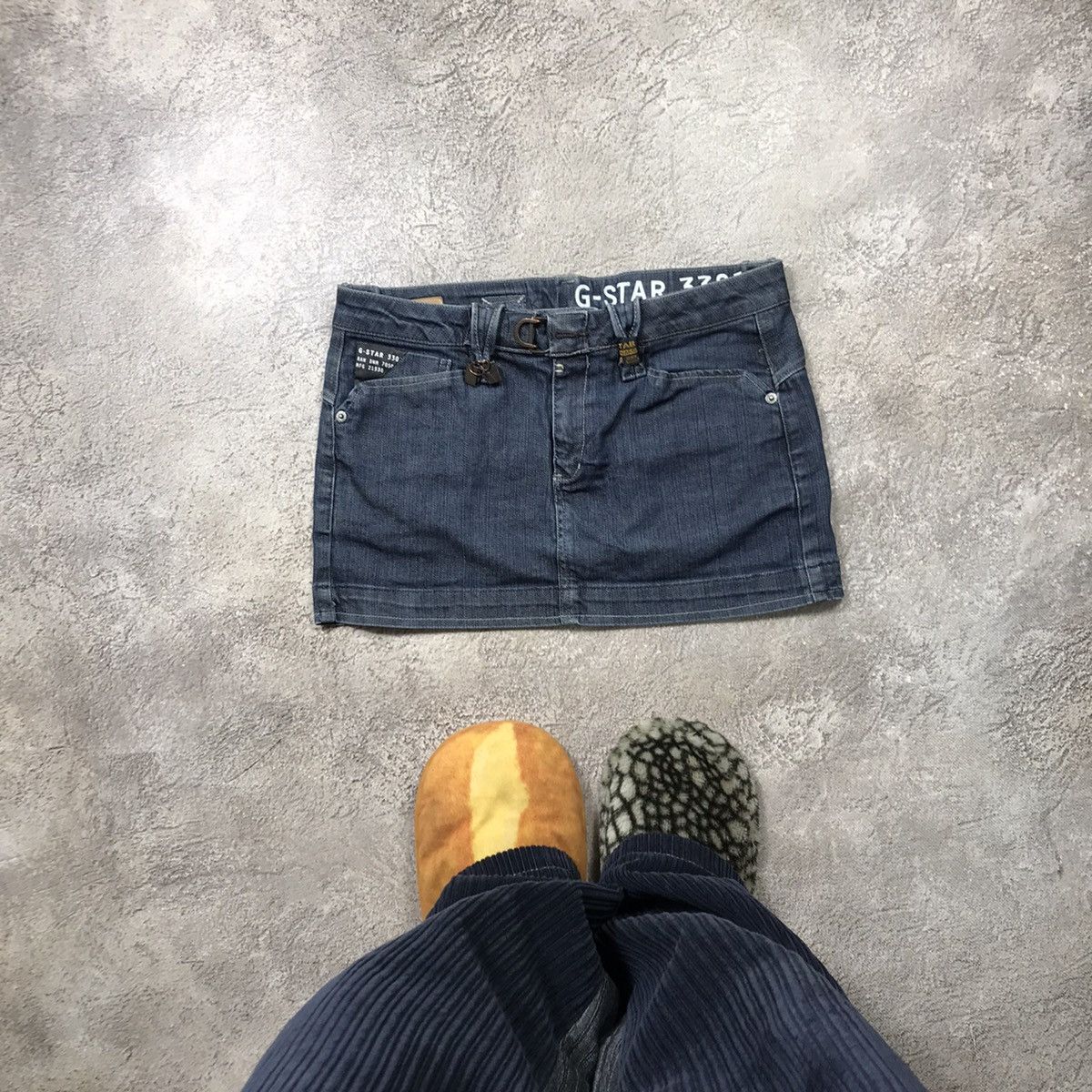 G-Star vintage mini skirt g-star japan denim streetwear style Y2K Size 30" / US 8 / IT 44 - 1 Thumbnail