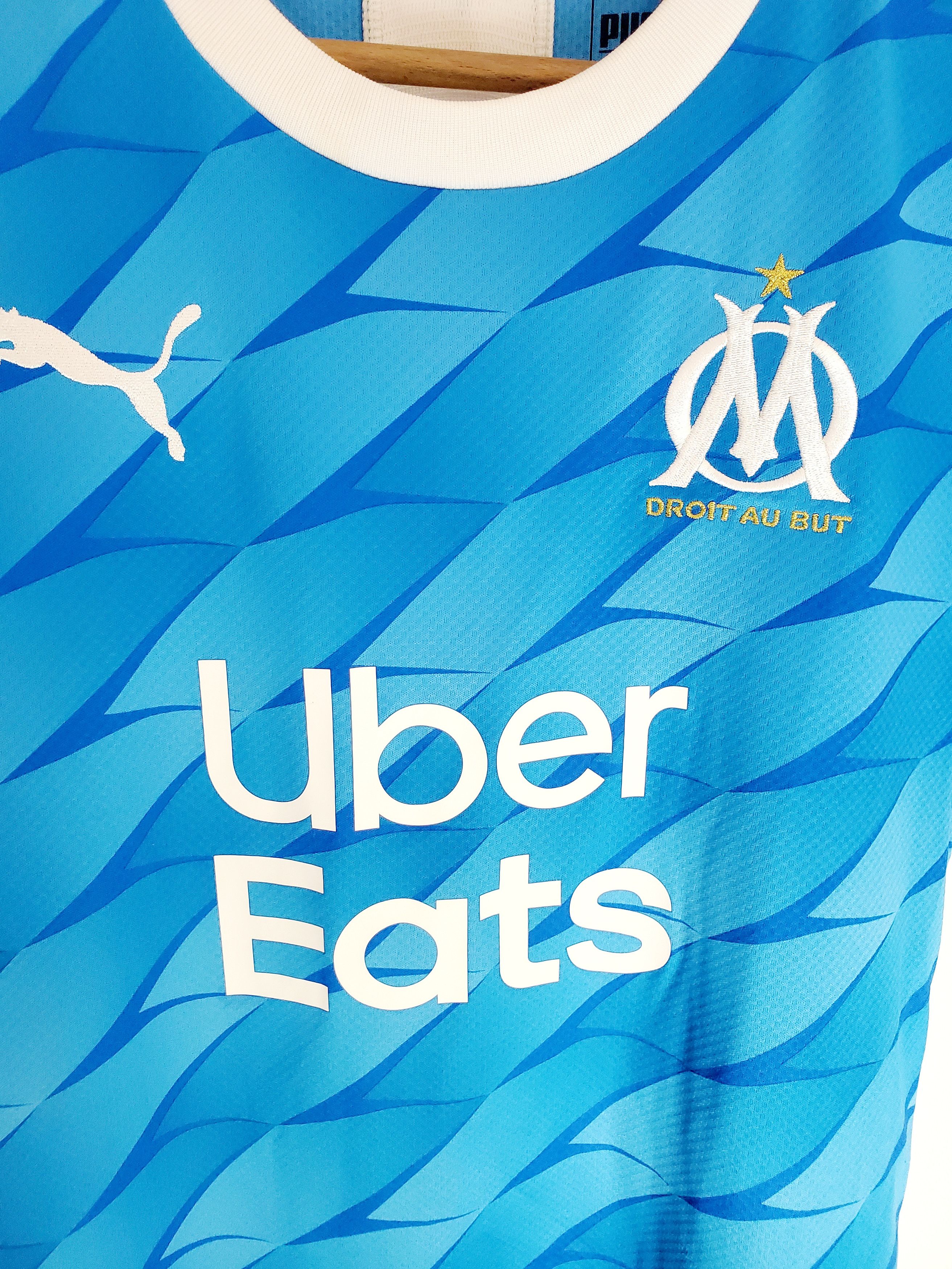 Puma Olympique Marseille 2019 2020 Home Jersey 120th Anniversary Size US XS / EU 42 / 0 - 2 Thumbnail