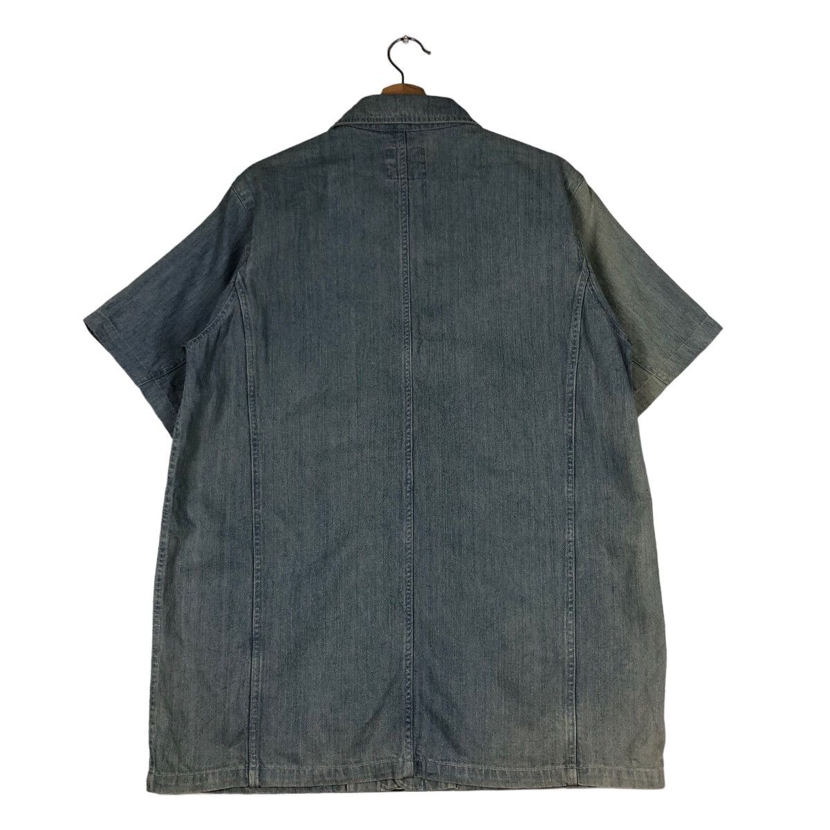Japanese Brand 🔥Vtg Denim Chore Chambray Jacket Beverly Hills Polo Club Size US M / EU 48-50 / 2 - 8 Thumbnail