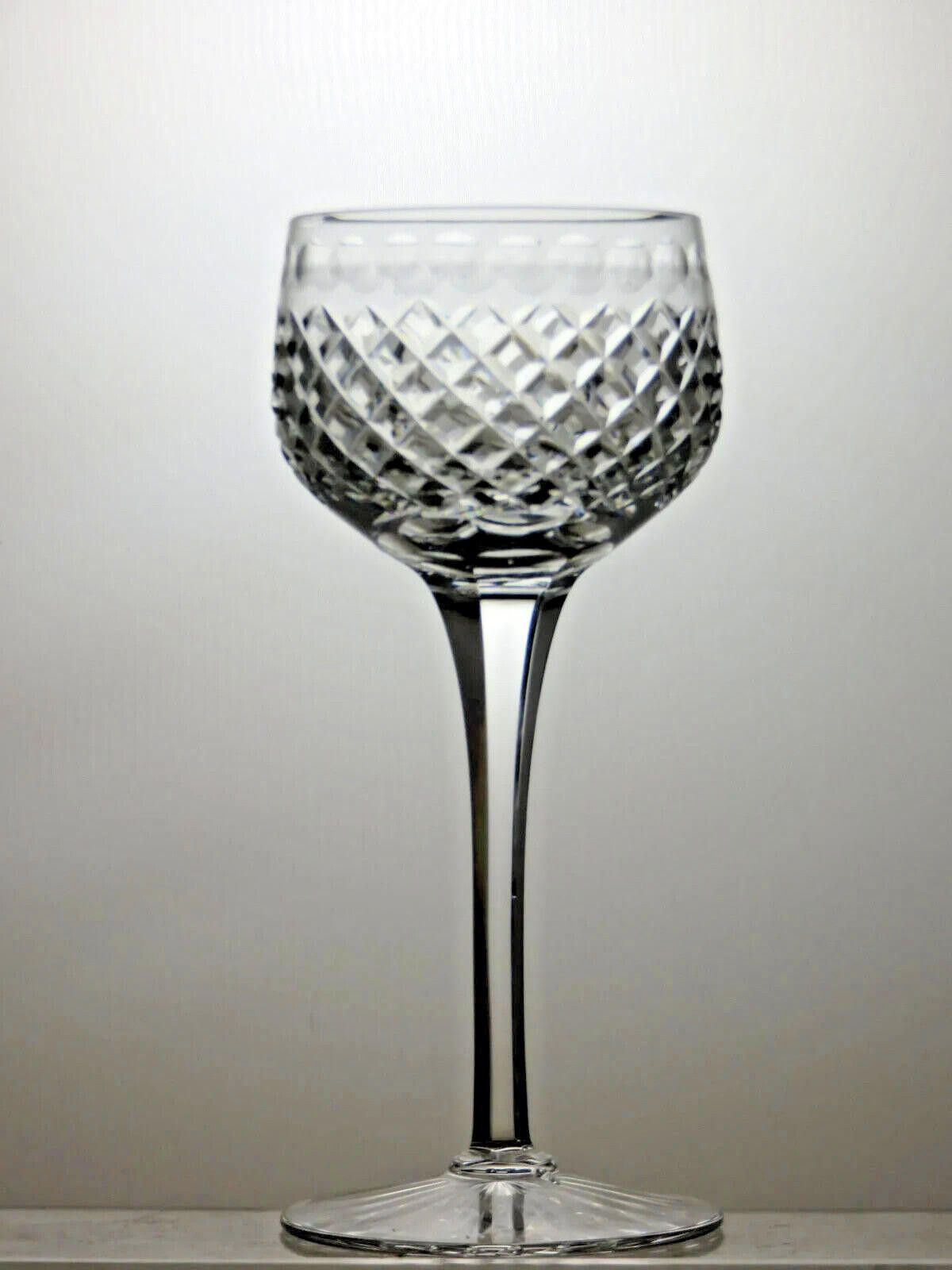 Starter Stuart Crystal Hardwicke Cut Wine Hock Glass 7" Size ONE SIZE - 1 Thumbnail