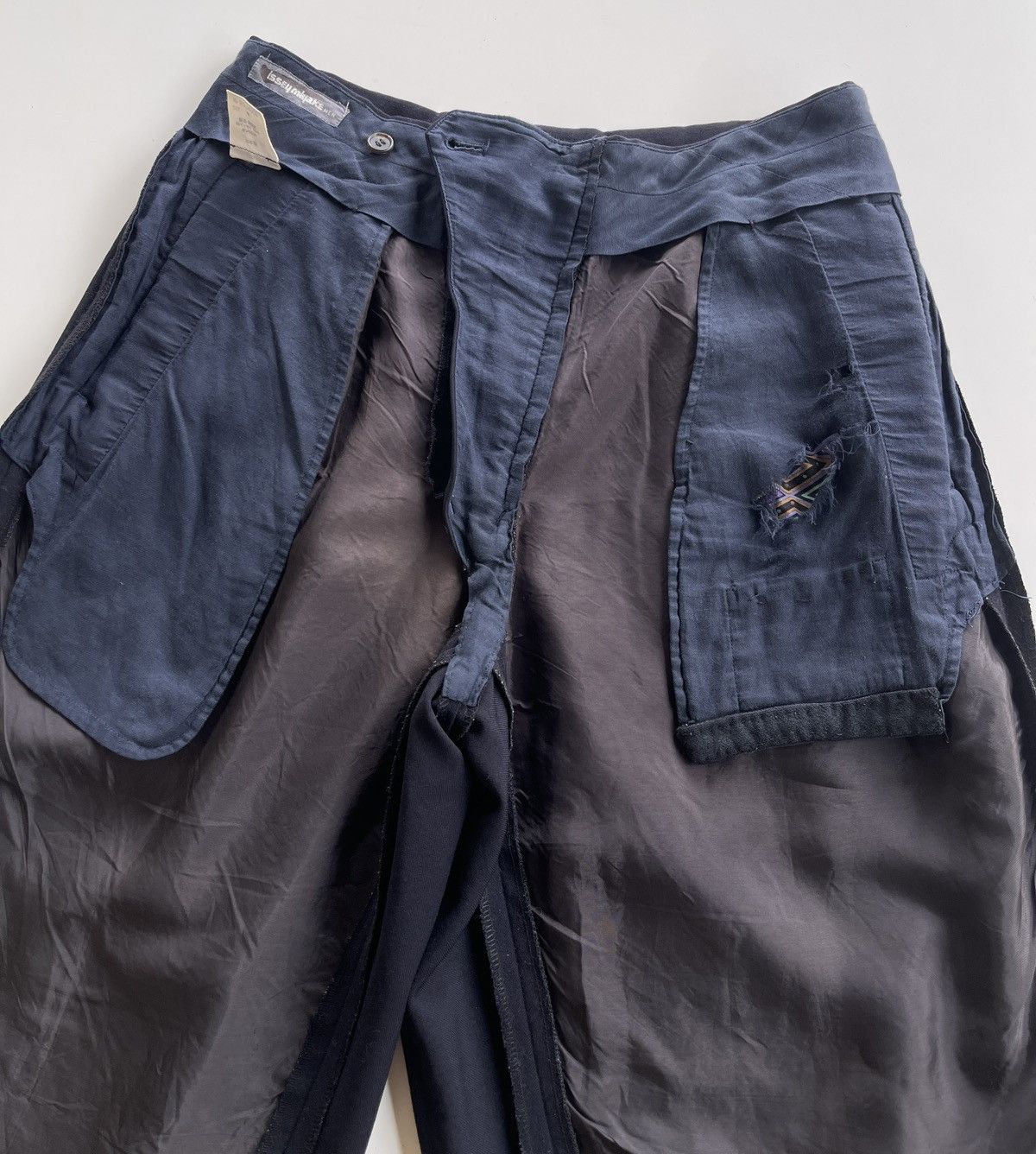 Issey Miyake 80s Issey Miyake Men Balloon Baggy Trousers Size US 28 / EU 44 - 10 Thumbnail