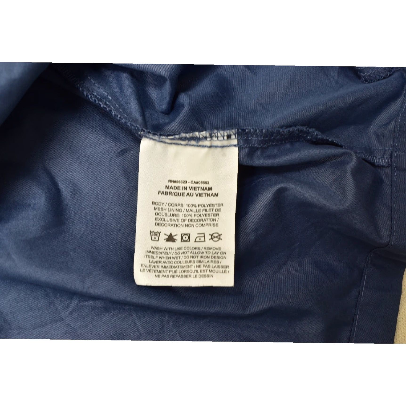 Nike Nike Shield Men's Half-Zip Windbreaker Jacket XXL Blue Polyester Size US XXL / EU 58 / 5 - 5 Thumbnail