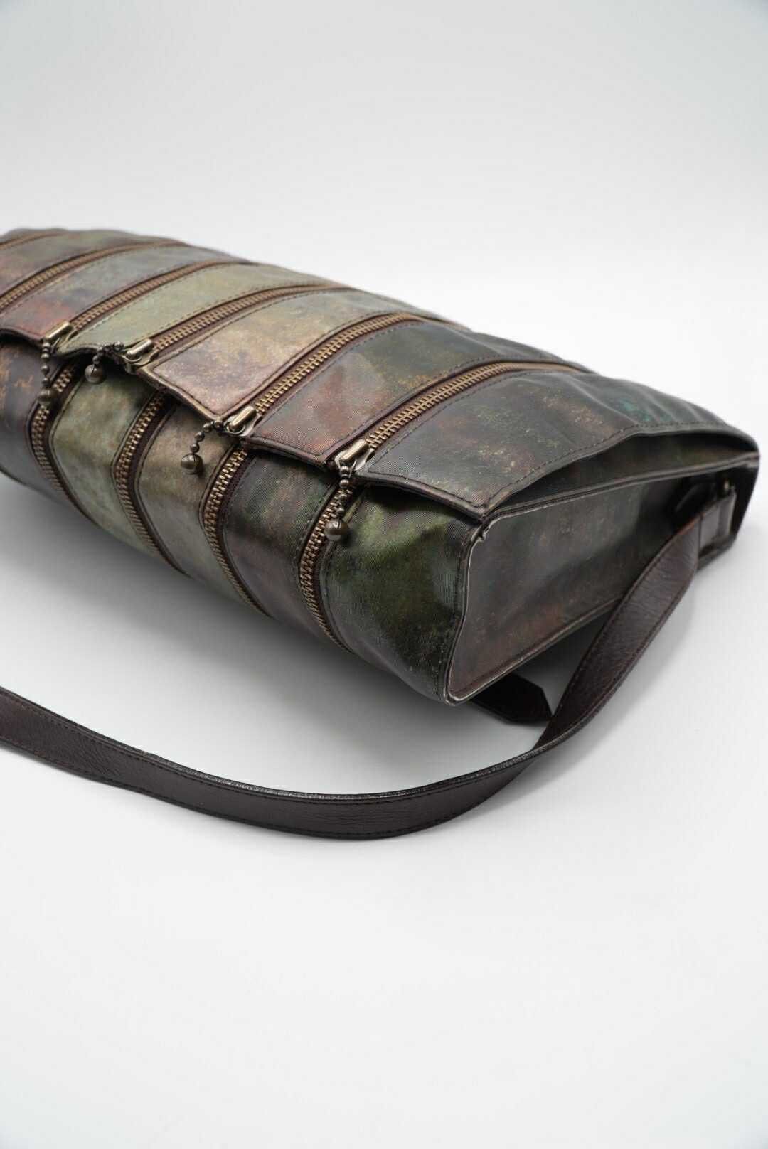 Jean Paul Gaultier Jean Paul Gaultier - FW95 “Cyber” Holographic Multi Zip Bag Size ONE SIZE - 10 Thumbnail
