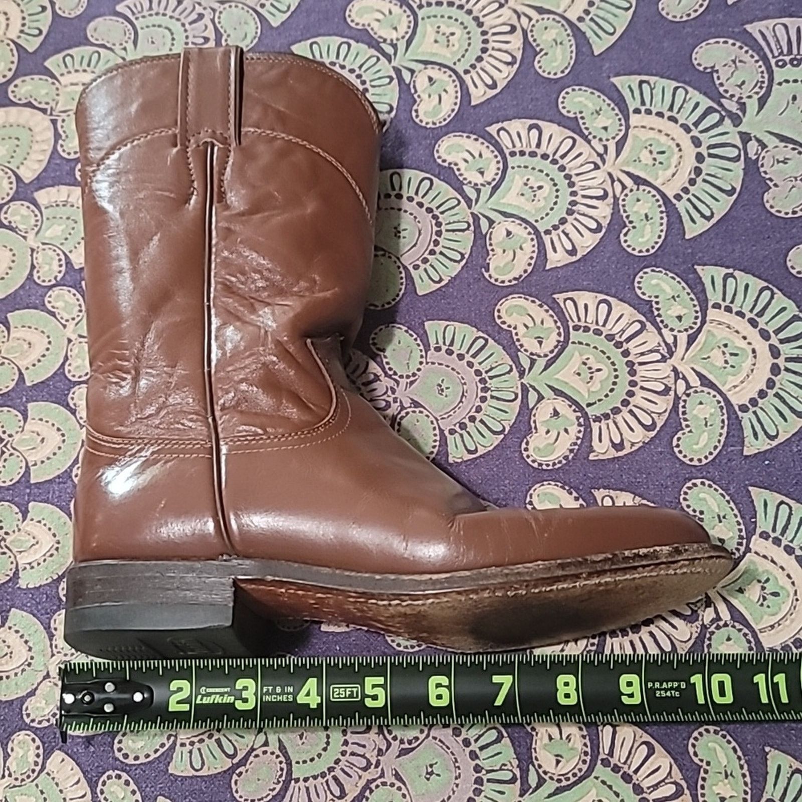 Justin Boots Vintage Justin Cowgirl Boots Made in USA Size US 6 / IT 36 - 11 Thumbnail