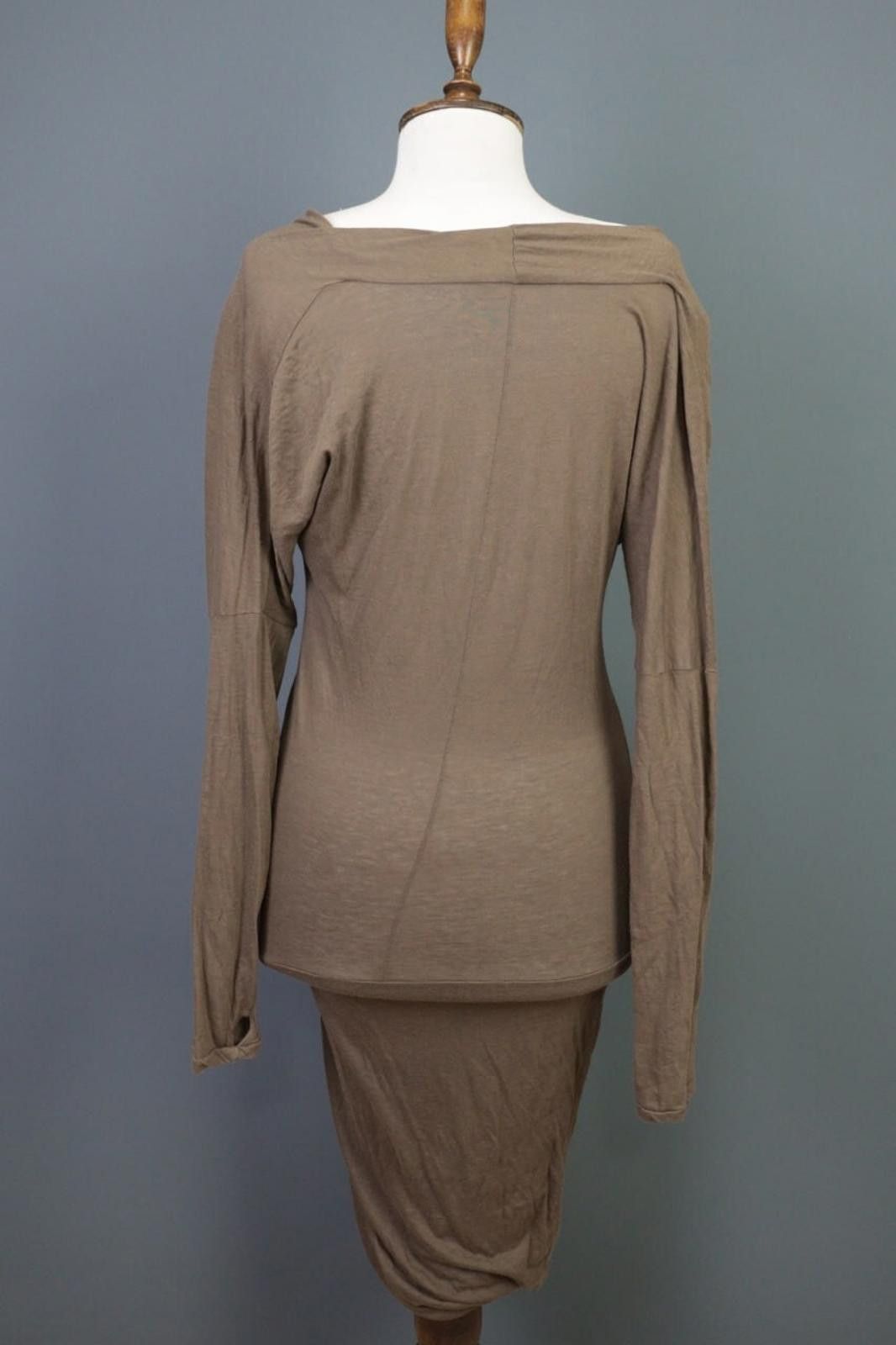 Citizens Of Humanity Humanoid Brown Bodycon Asymmetrical Designer Dress Size M Size M / US 6-8 / IT 42-44 - 11 Thumbnail
