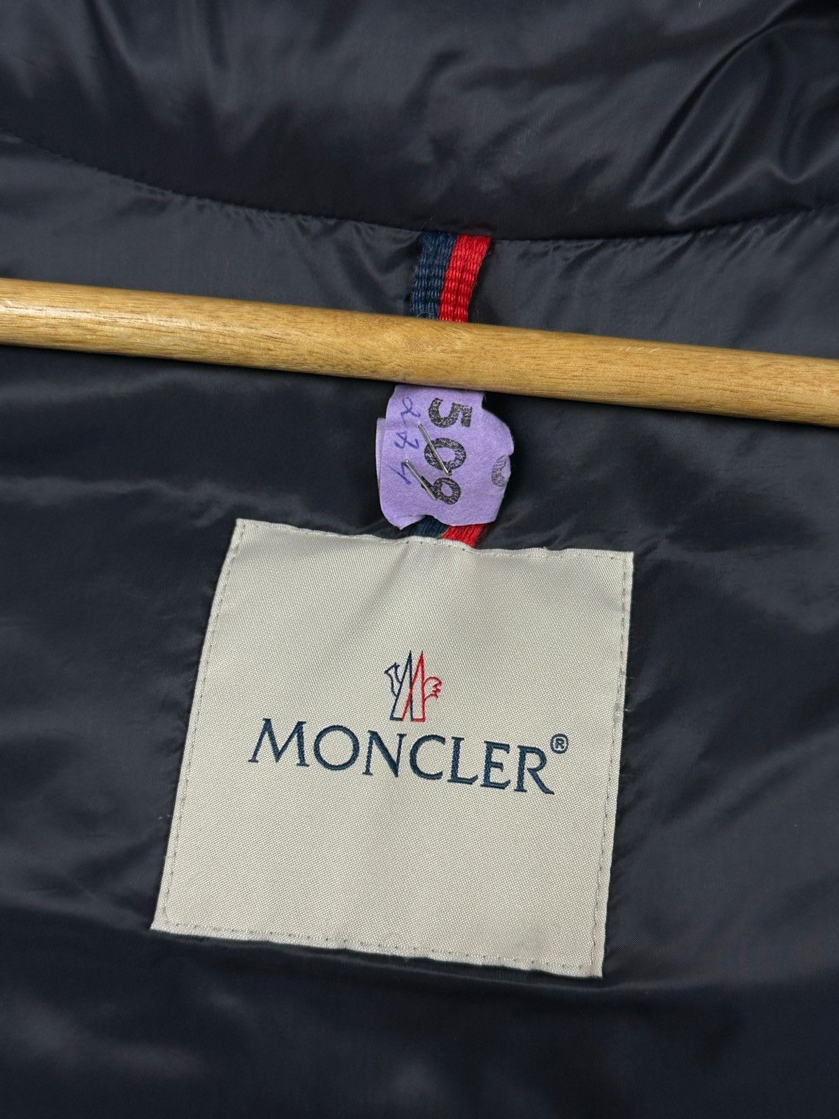 Moncler Moncler Willm Giubbotto Navy Blue Hooded Down Puffer Jacket Size US XL / EU 56 / 4 - 17 Thumbnail